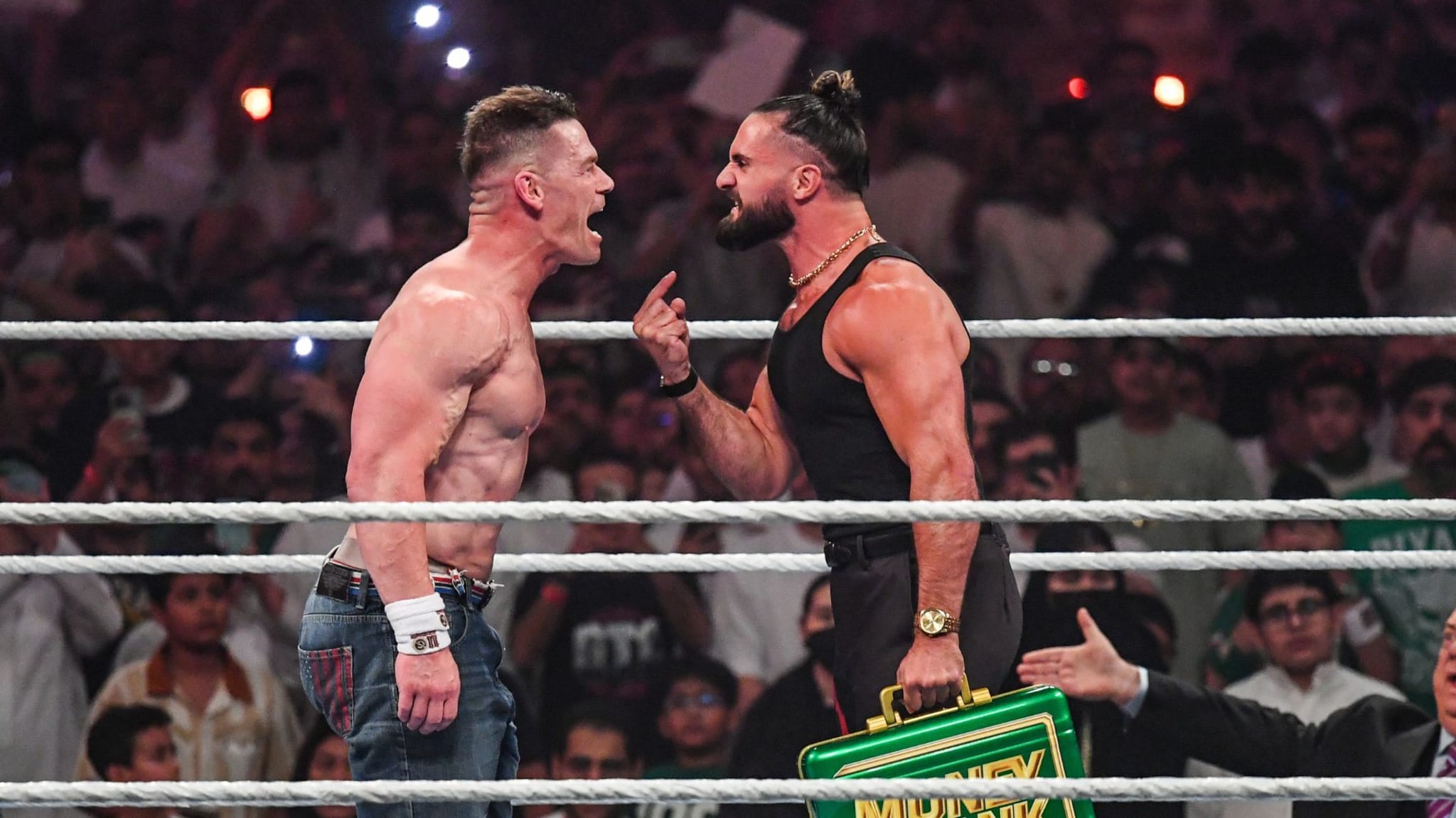 Seth Rollins Delivers Emotional Tribute to John Cena Ahead of WWE Retirement
