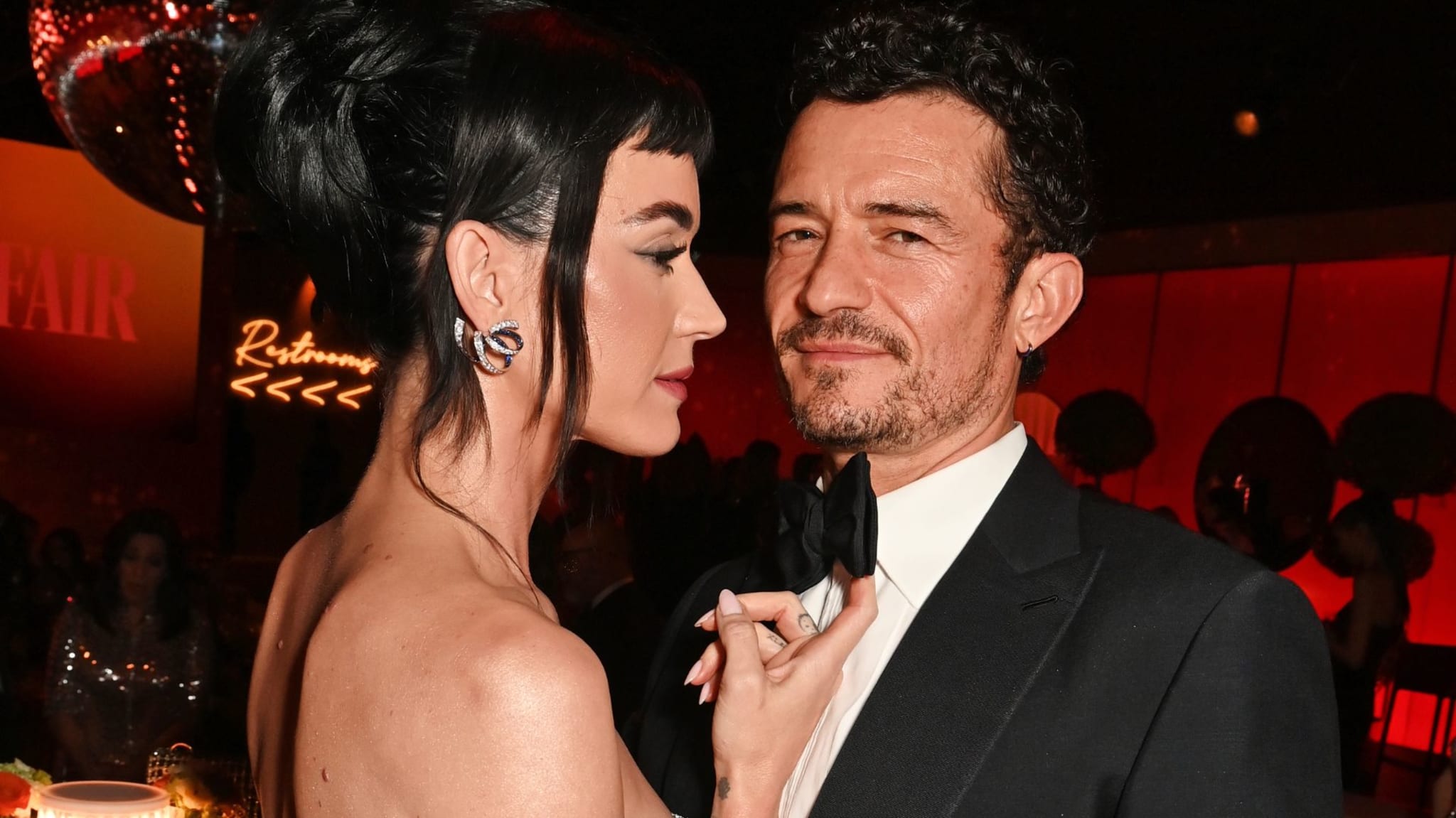 Katy Perry and Orlando Bloom.