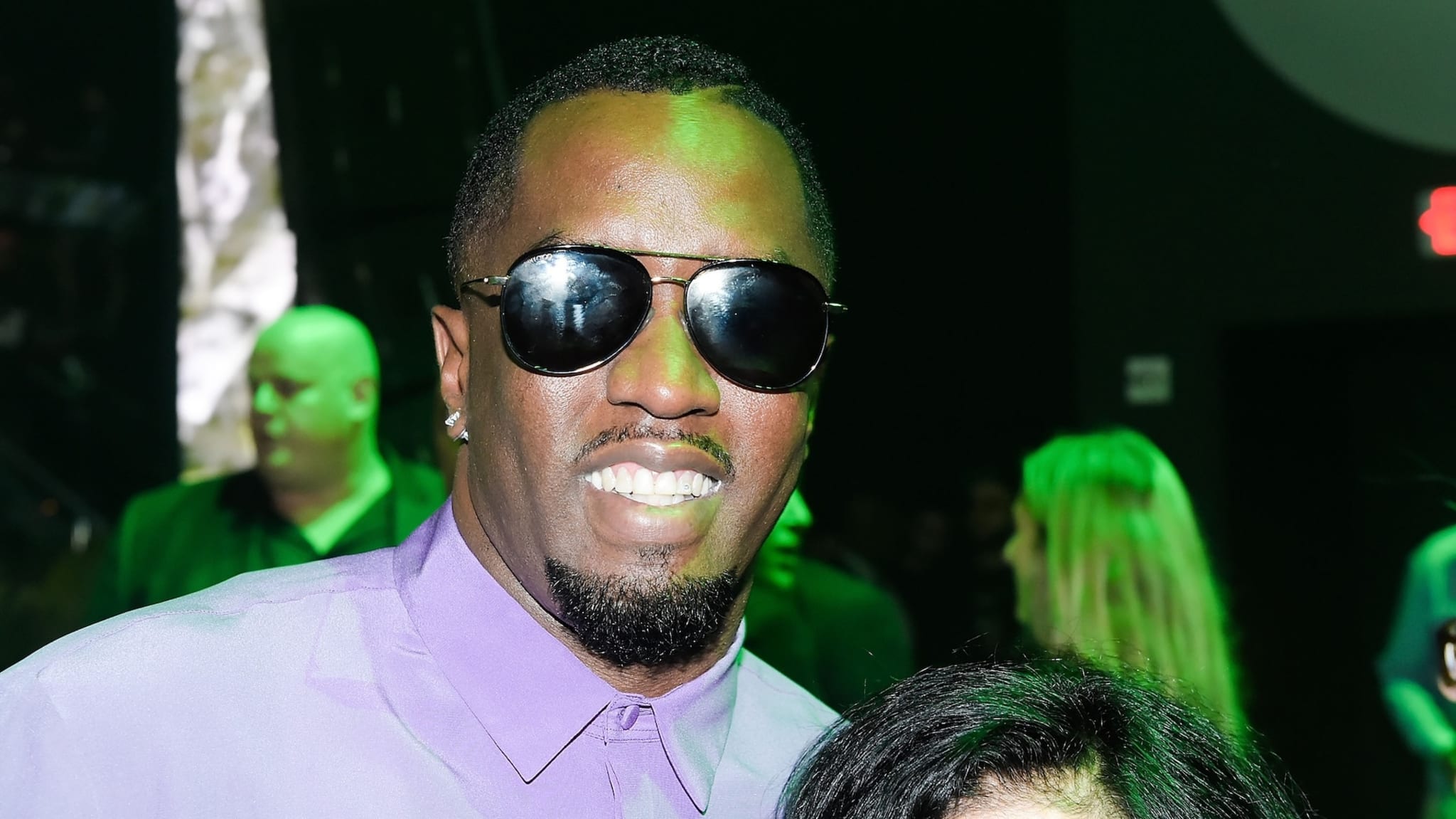 Puff daddy attends Tot Living By Haute Living Celebrates Asahd's First Birthday With Cybex on October 21, 2017 in Miami, Florida. 