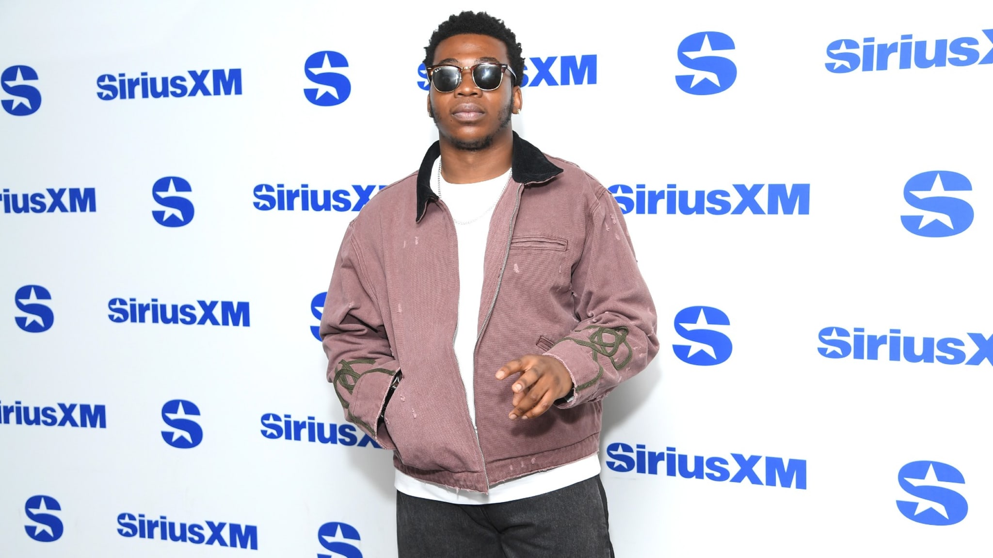 Mekai Curtis visits SiriusXM Studios on March 04, 2025 in New York City