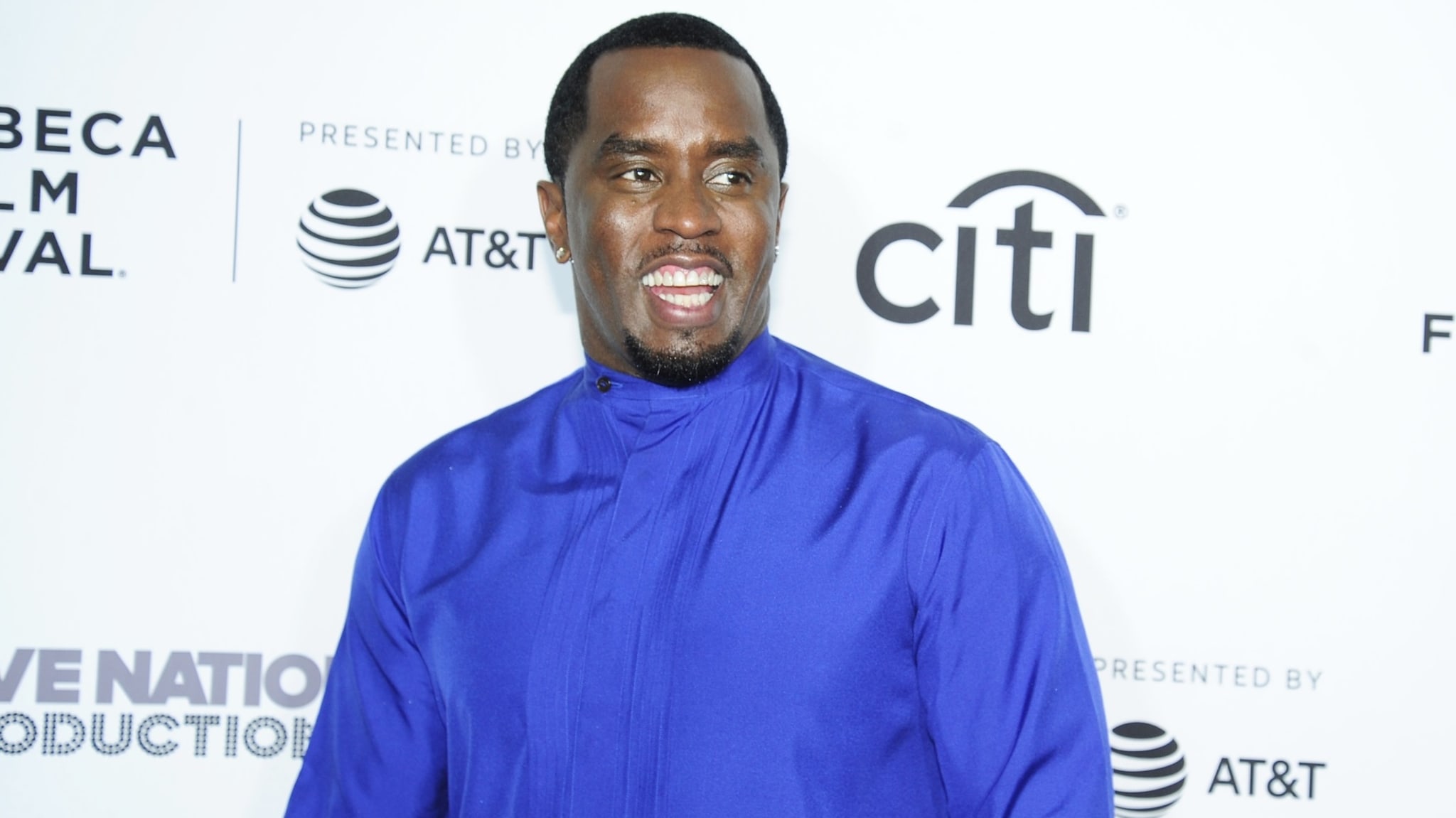 Sean Combs attends "Can't Stop, Won't Stop: The Bad Boy Story" Premiere - 2017 Tribeca Film Festival at The Beacon Theatre on April 27, 2017 in New York City. 