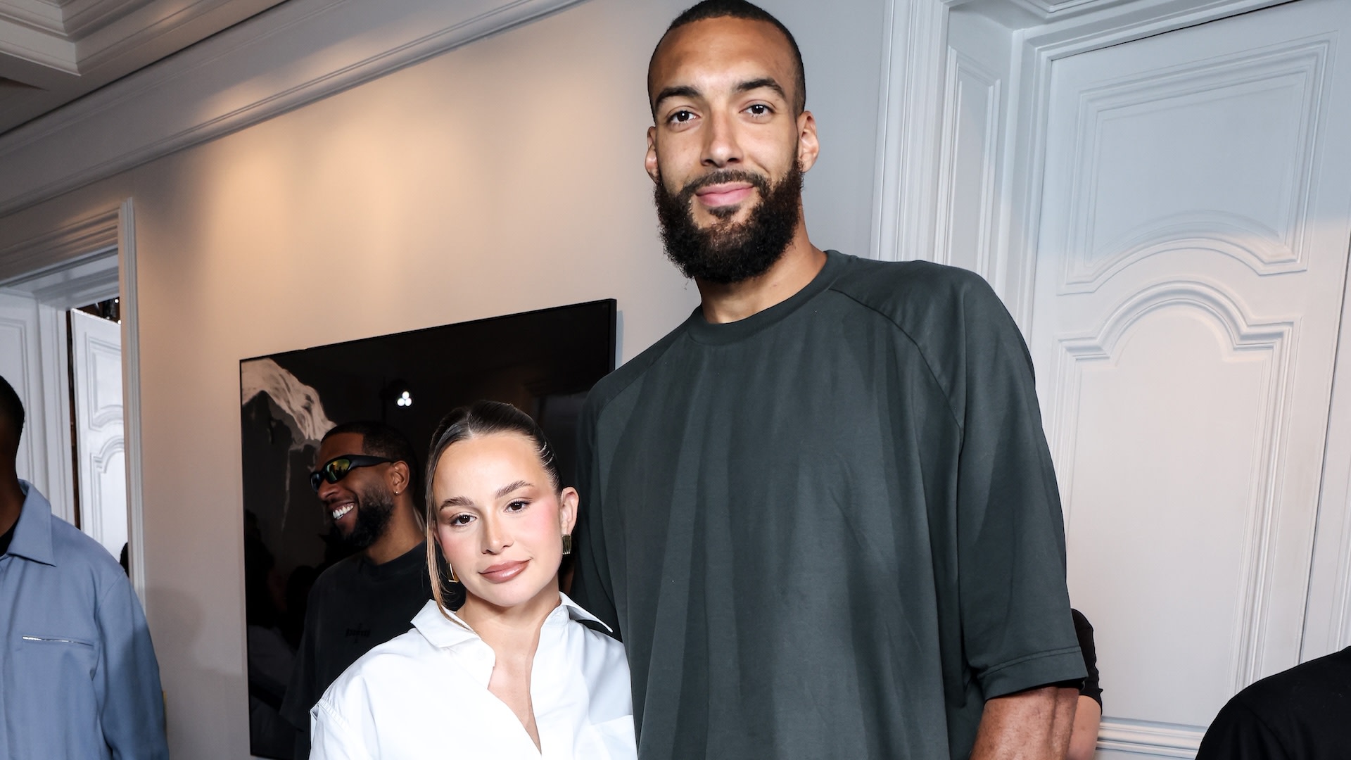 Rudy Gobert and Julia Bonilla