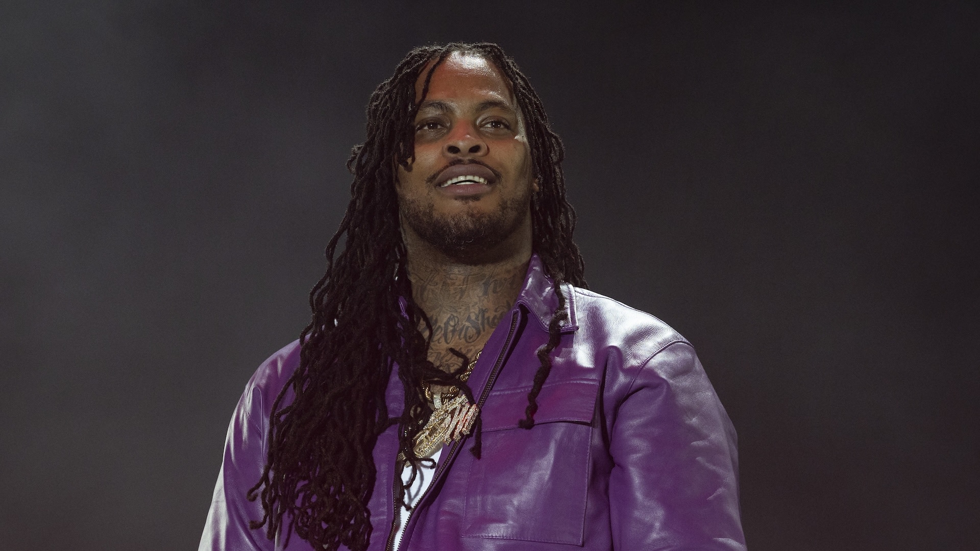 Waka Flocka Flame performs at Rolling Loud Thailand 2024.