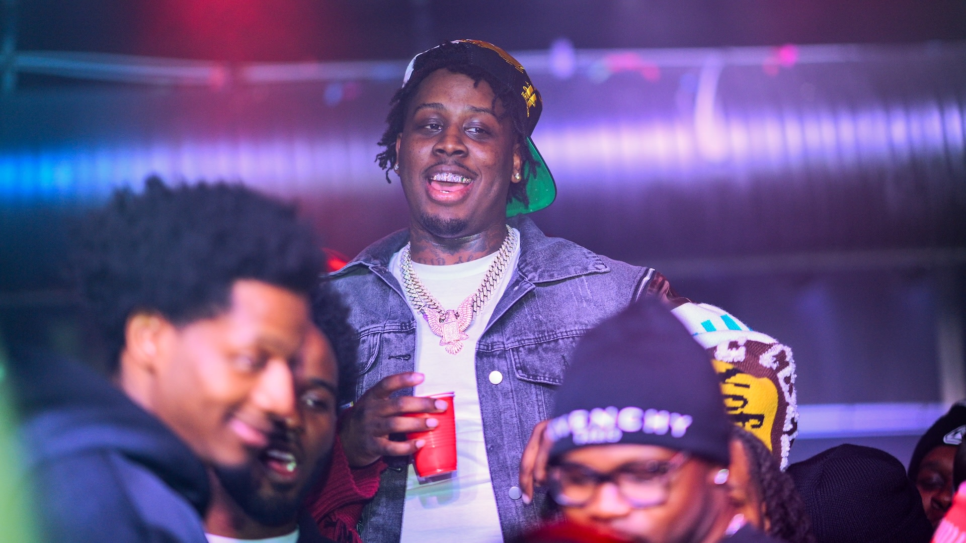 ATLANTA, GEORGIA - JANUARY 1: Rapper Real Boston Richey attends Day One Party at Opium on January 1, 2025 in Atlanta, Georgia.