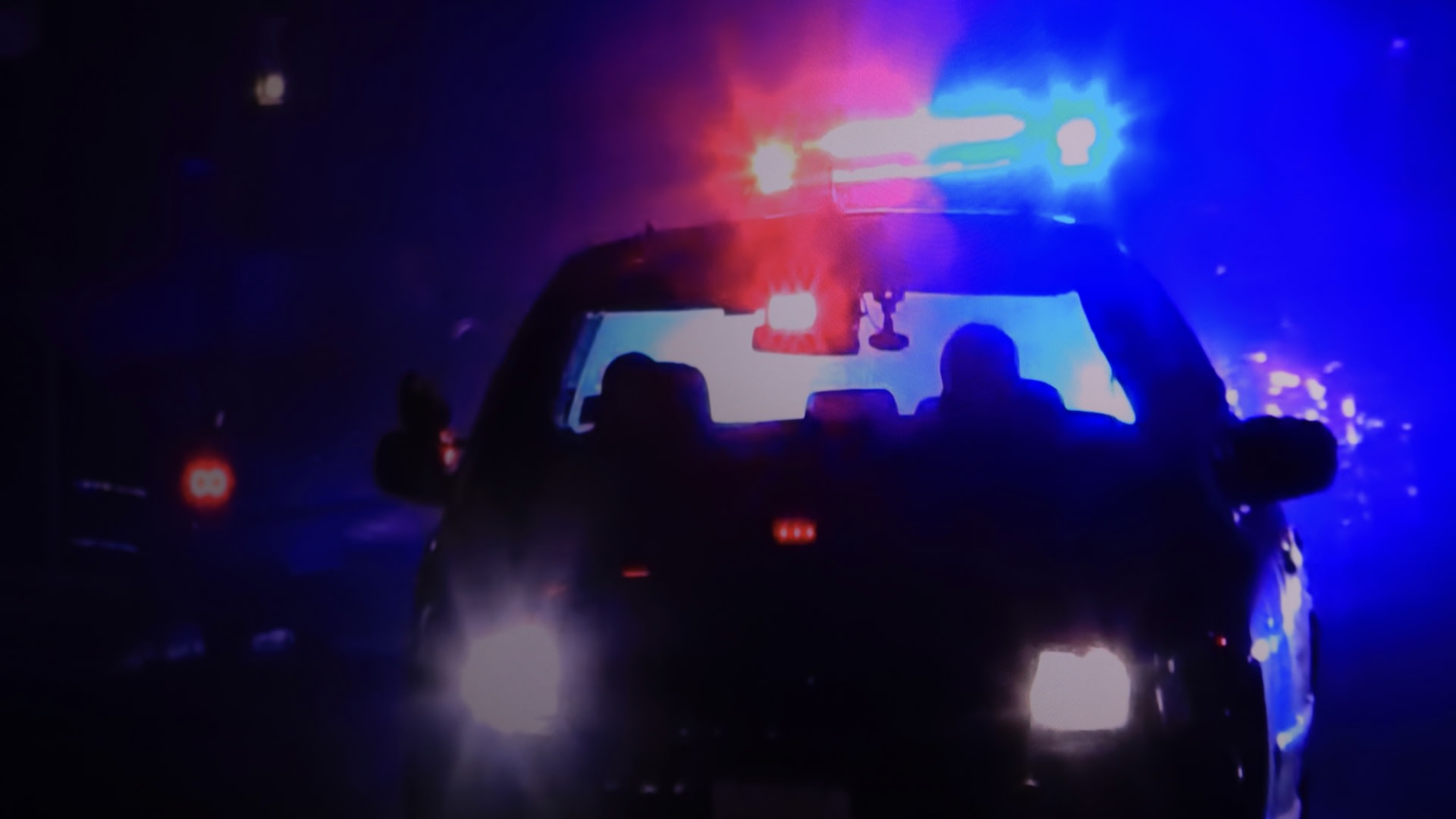 Stock photo cop lights