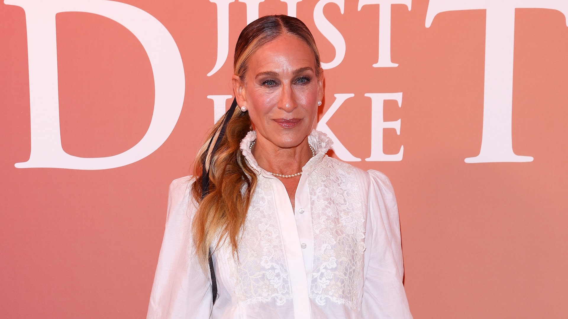 Sarah Jessica Parker attends the "And Just Like That…" Season Three - Premiere at Le Lido on May 28, 2025 in Paris, France.