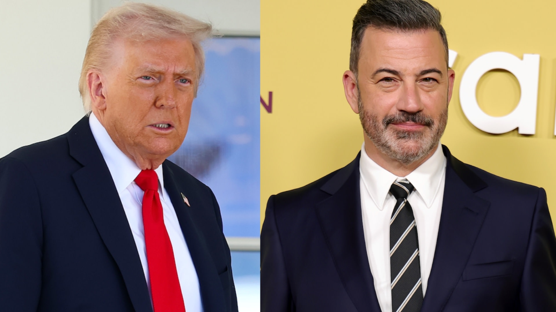 Donald Trump and Jimmy Kimmel