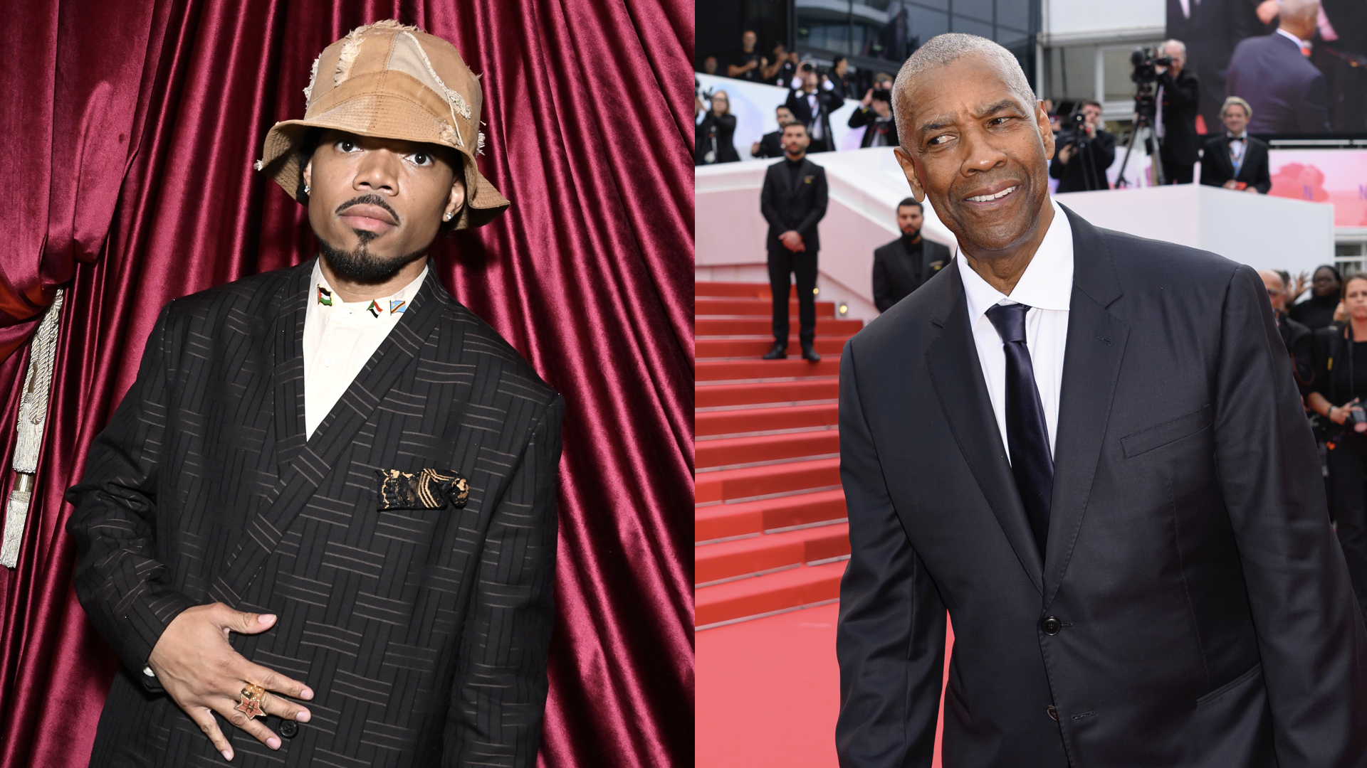 Chance The Rapper at the PUBLIC's Met Gala after party with Doechii and Janelle Monae held at the PUBLIC Hotel on May 05, 2025 in New York, New York. 
CANNES, FRANCE - MAY 19: Denzel Washington attends the "Highest 2 Lowest" red carpet at the 78th annual Cannes Film Festival at Palais des Festivals on May 19, 2025 in Cannes, France.