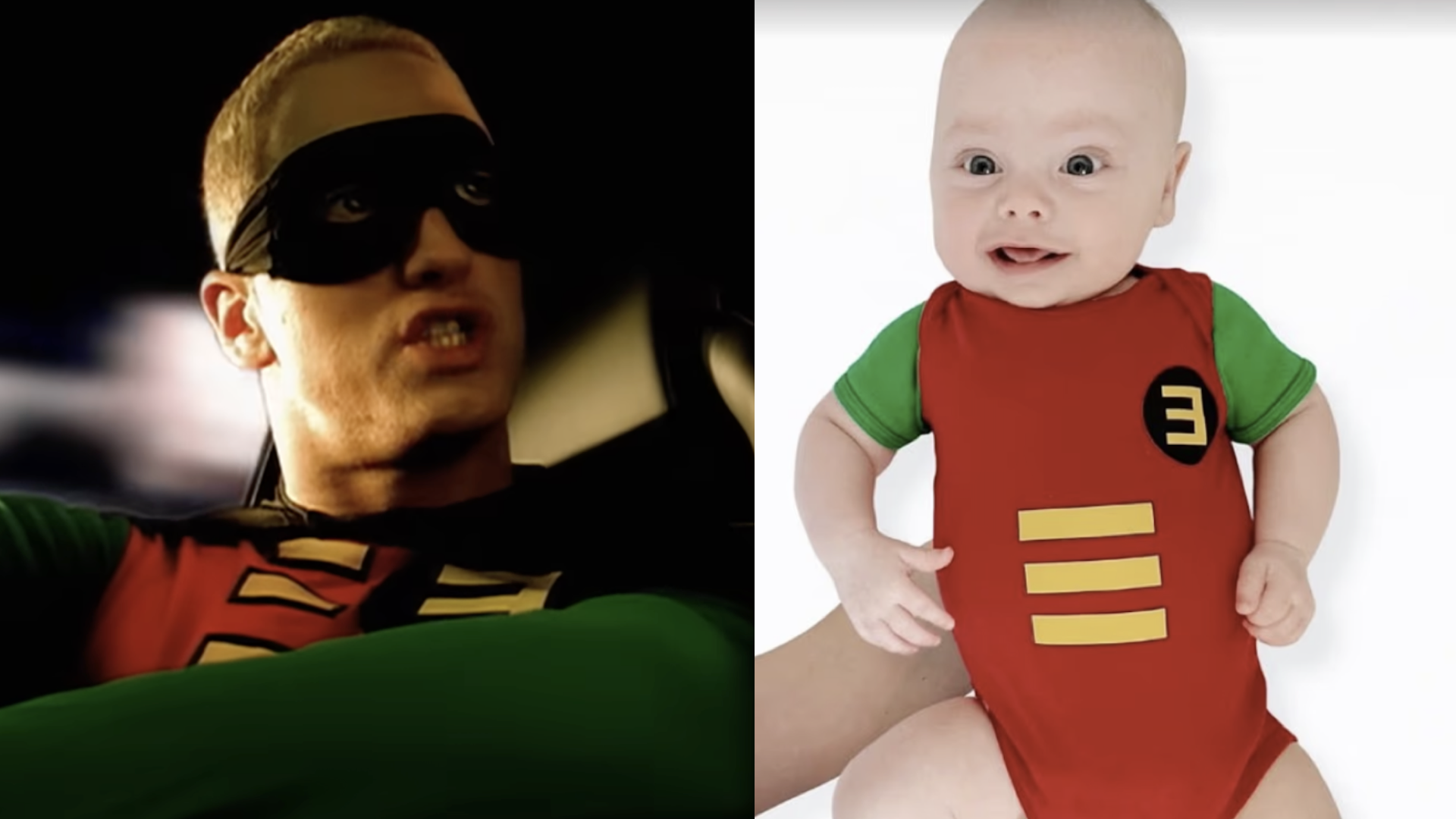 (L-R) Eminem and Elliott McClintock.