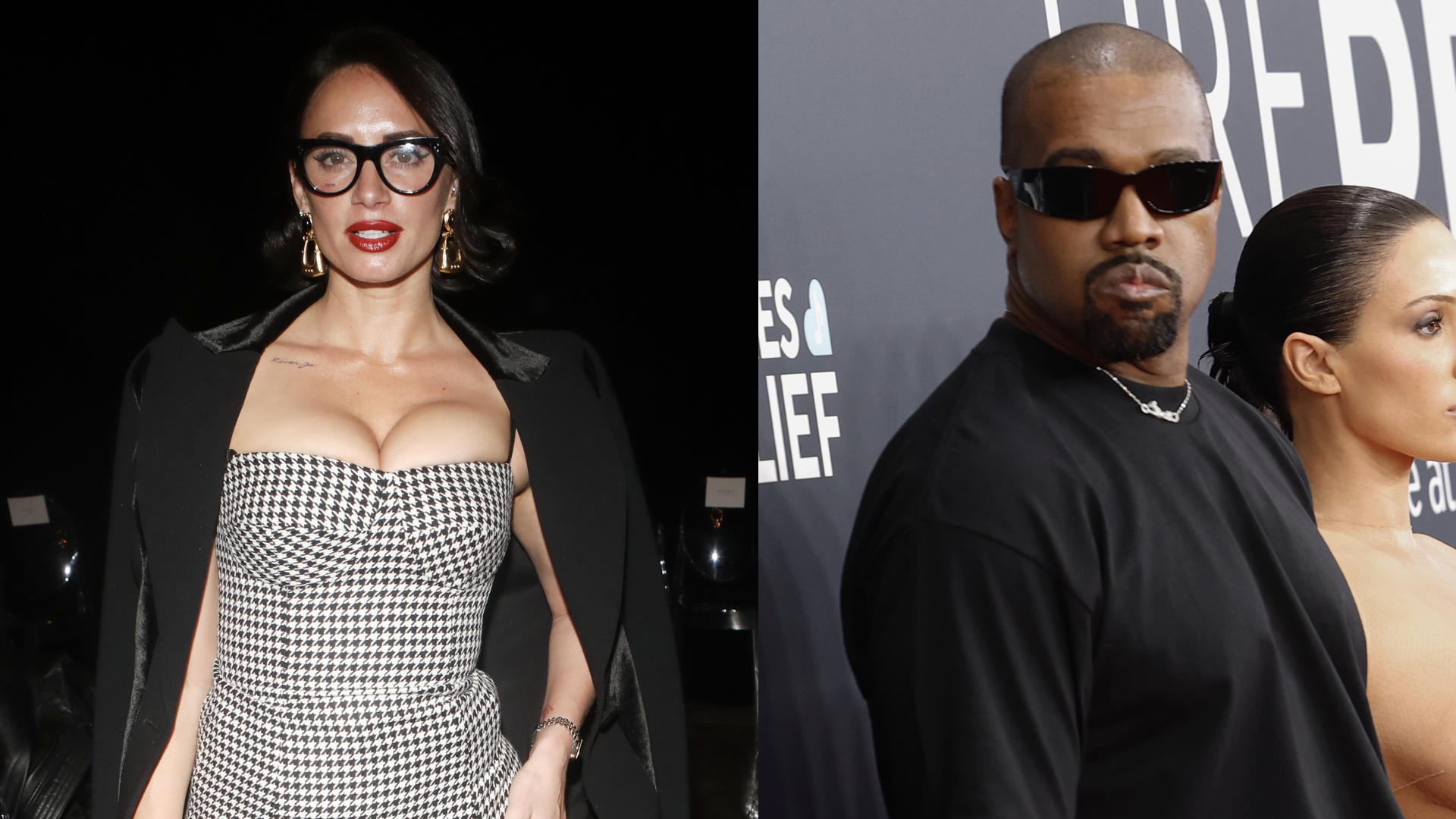 NEW YORK, NEW YORK - FEBRUARY 07: YesJulz attends the Sergio Hudson Fall/Winter 2025 Fashion Show at NeueHouse Madison Square on February 07, 2025 in New York City. 

LOS ANGELES, CALIFORNIA - FEBRUARY 02: (FOR EDITORIAL USE ONLY) (EDITOR'S NOTE: Image contains nudity.) (L-R) Kanye West and Bianca Censori attend the 67th GRAMMY Awards on February 02, 2025 in Los Angeles, California.