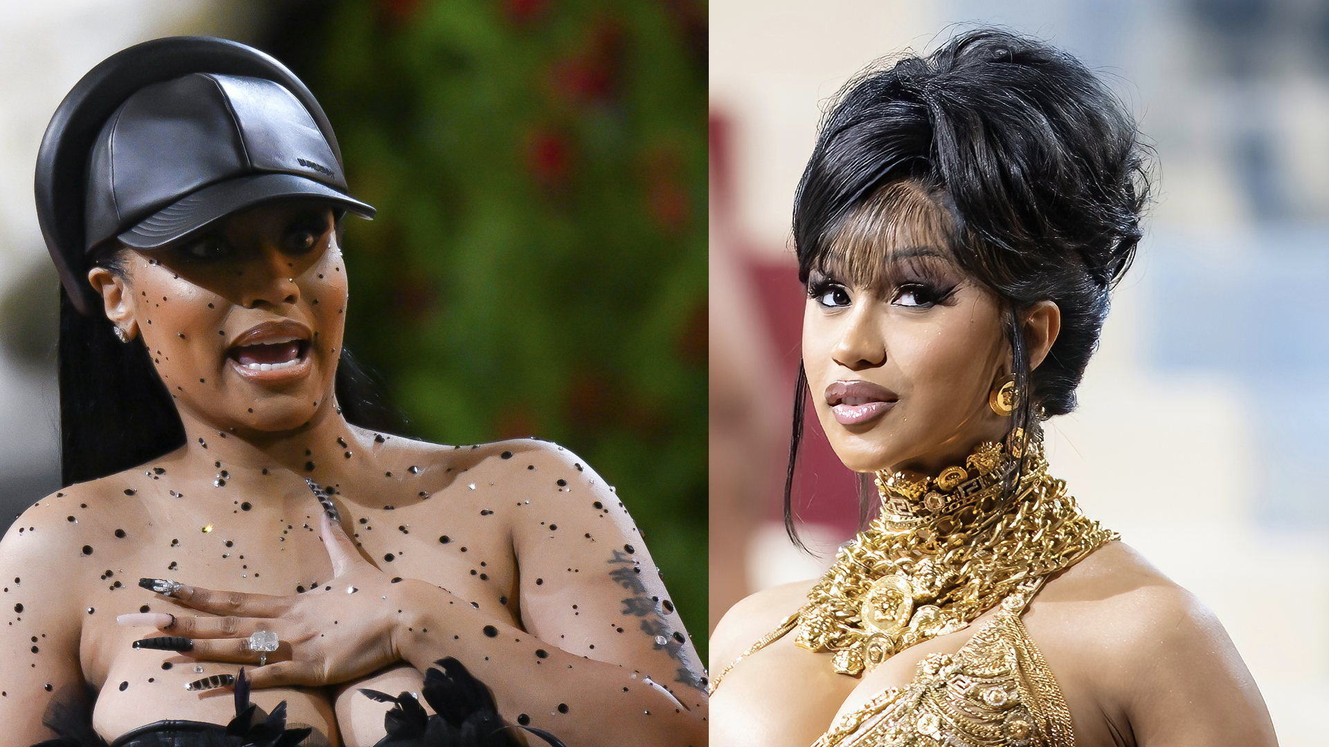 Cardi B and Nicki Minaj