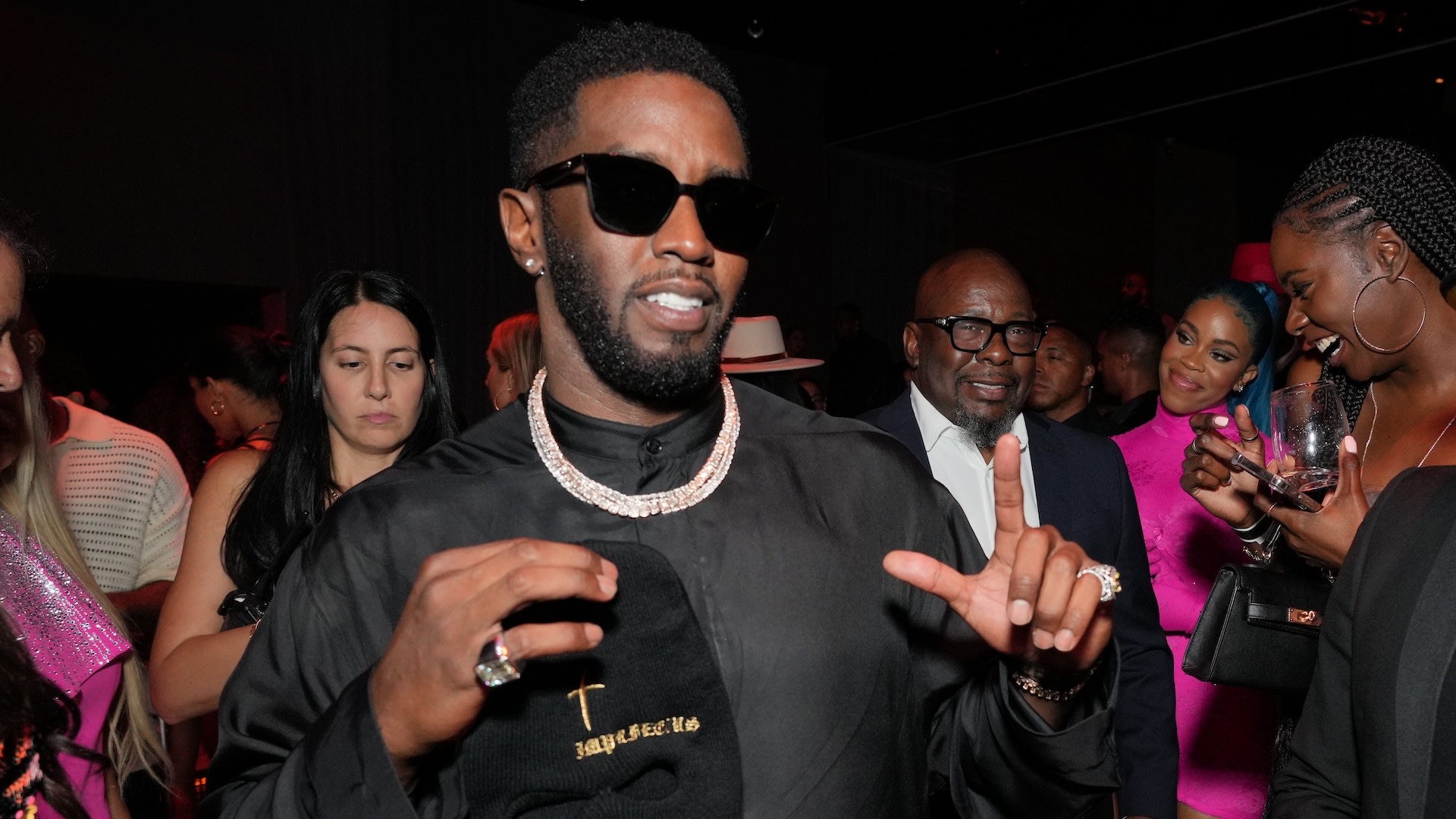 Sean Combs attends Sean "Diddy" Combs celebrate BET Lifetime Achievement after party powered by Meta, Ciroc Premium Vodka and DeLeon Tequila on June 26, 2022 in Los Angeles, California. 