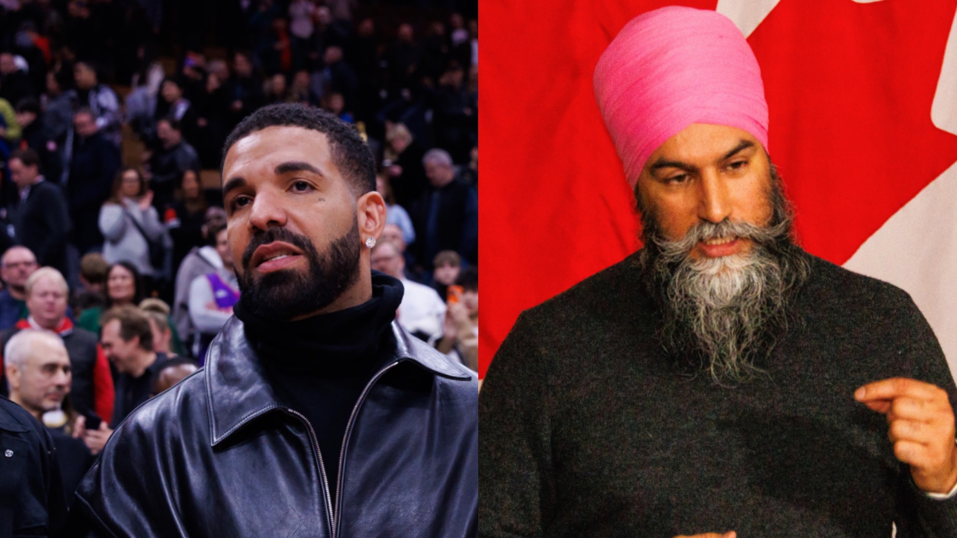 Drake and Jagmeet Singh
