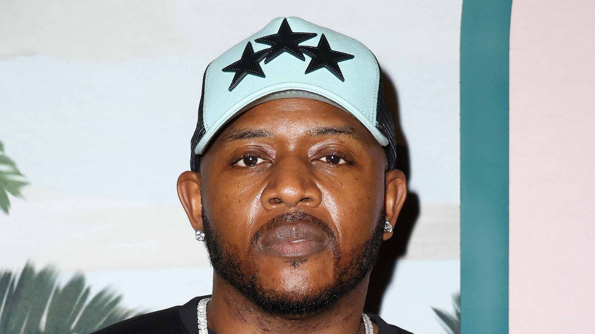 Mack Maine arrives at the Casadonna opening celebration where David Grutman, Noah Tepperberg and Jason Strauss debuted Casadonna, a Coastal Italian-inspired Restaurant and Bar in Miami's Edgewater on October 20, 2023 in Miami, Florida. 