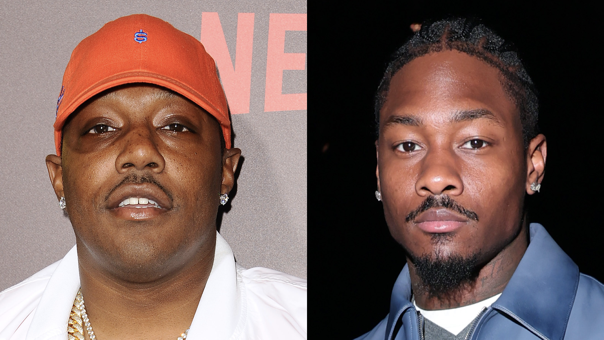 Mase and Stefon Diggs split image 