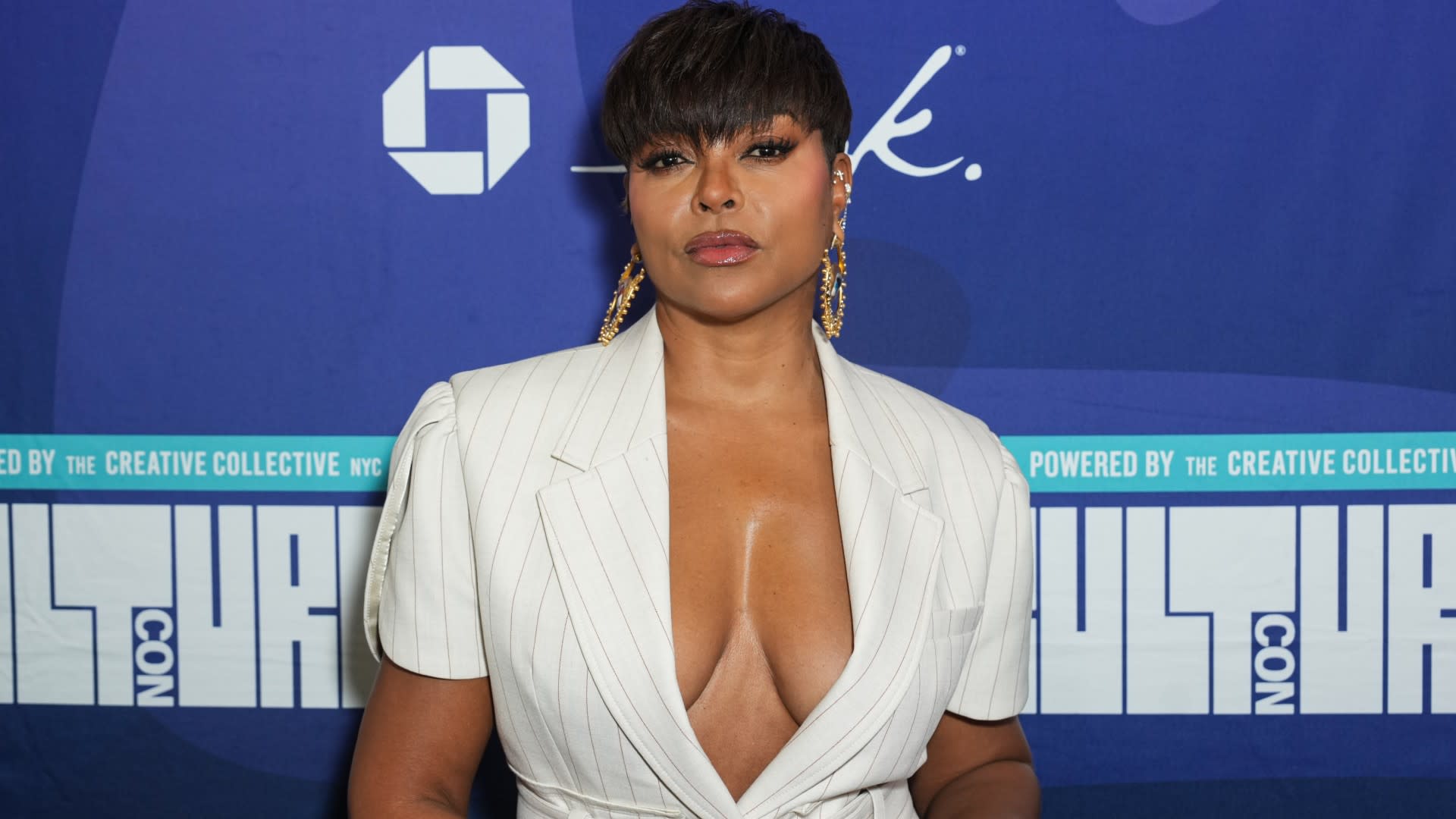 Taraji P. Henson attends CultureCon 2025 at Duggal Greenhouse on October 04, 2025 in Brooklyn, New York. 