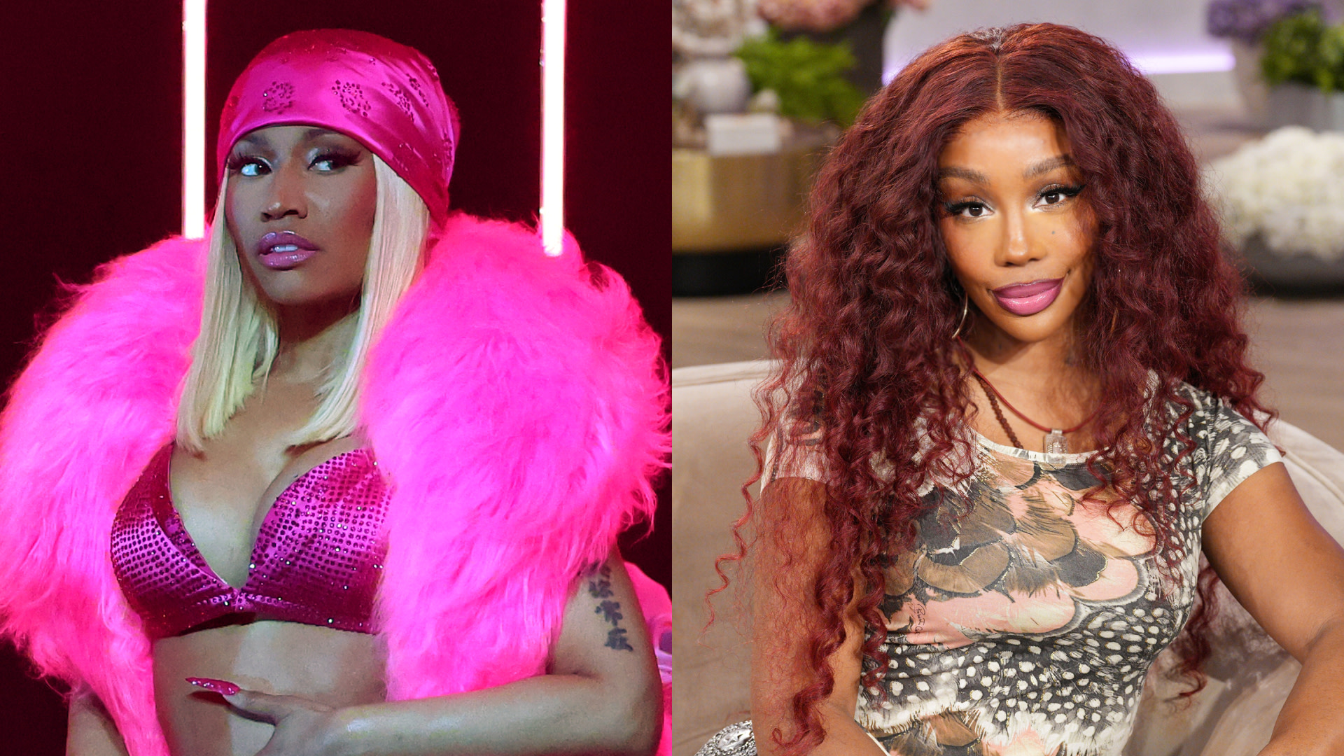 Nicki Minaj Keeps Dissing SZA in Heated Rant: ‘Musty Face...