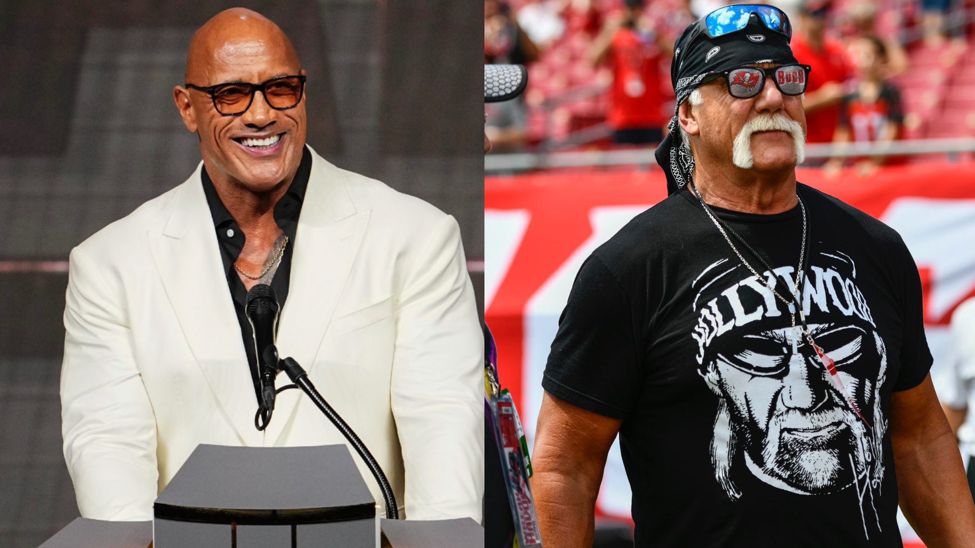 <div>Dwayne Johnson Pays Tribute to 'Childhood Hero' Hulk Hogan: 'You Drew the House'</div>
