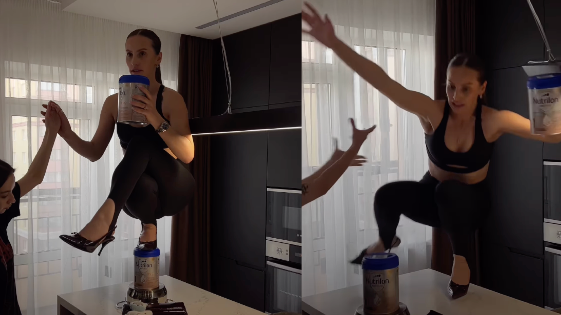 Influencer Breaks Spine After Falling off Kitchen Counter in Nicki ...