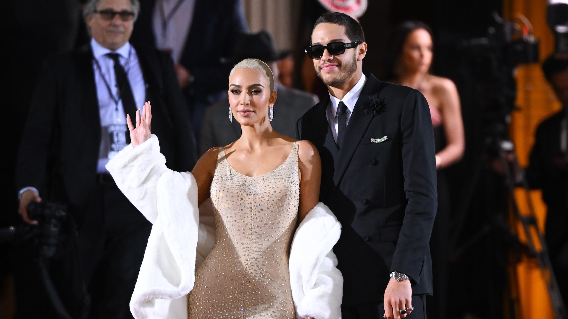 <div>Kim Kardashian Recalls Moment When Kanye 'Wasn't Fair' to Pete Davidson</div>