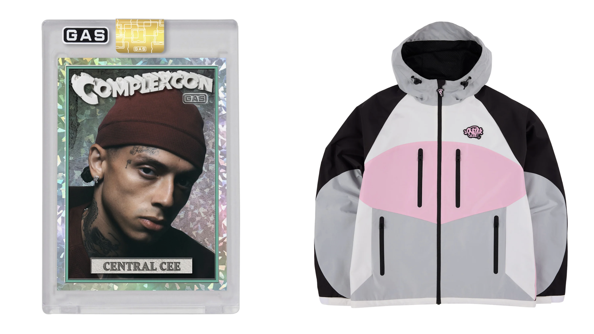 Central Cee's Complex Cover GAS Trading Cards, Tracksuits