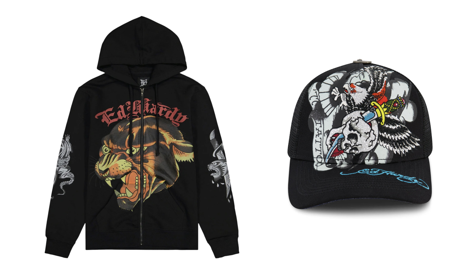 Ed Hardy Sweats, T-Shirts, Hats: How to Buy