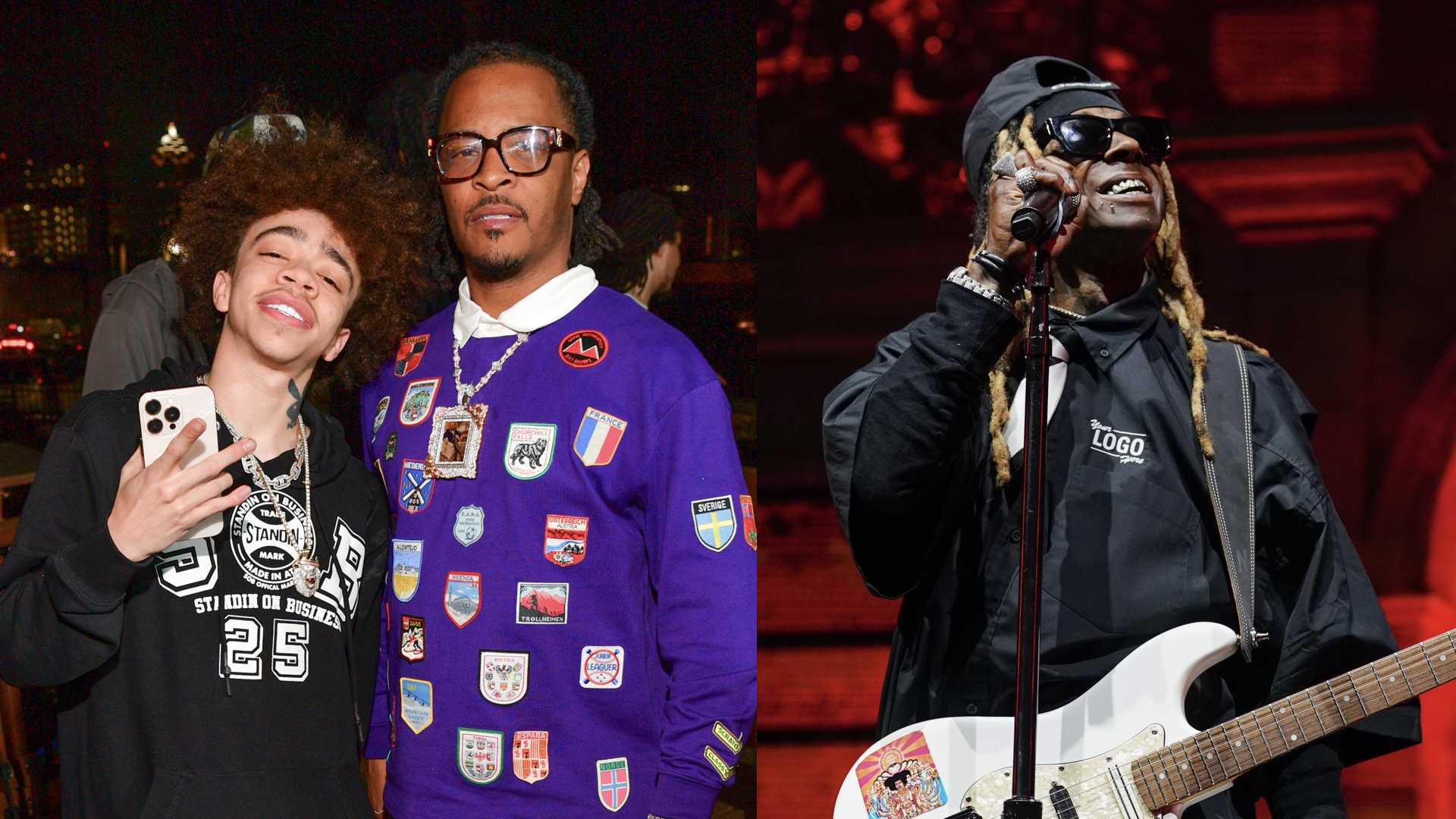 <div>King Harris Believes Dad T.I. Can Battle 'Neck-and-Neck' With Lil Wayne</div>