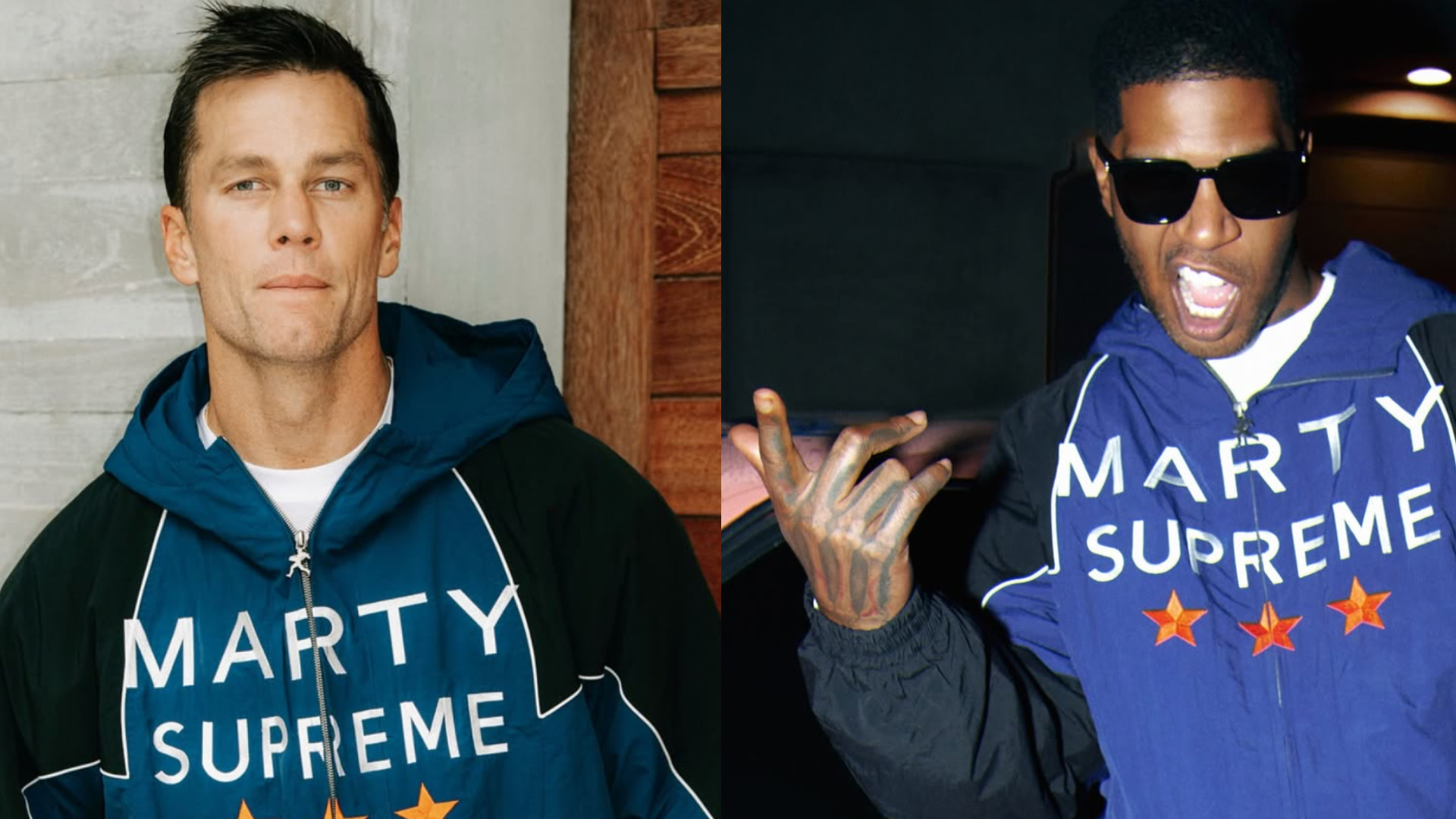‘Marty Supreme’ Jacket Gets Rocked by Tom Brady, Kid Cudi…