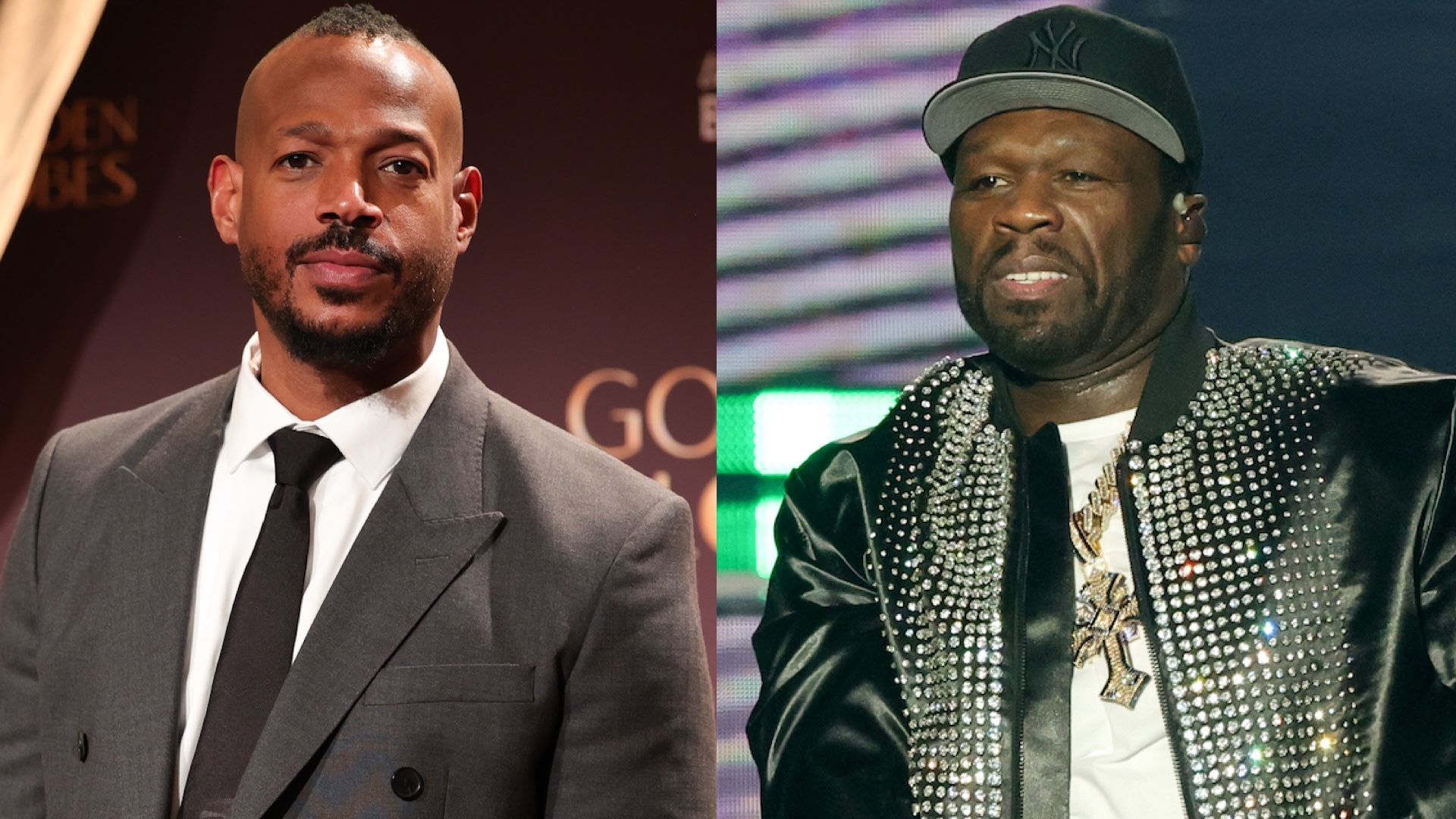 50 Cent Warns Marlon Wayans Over Diddy Doc 'Karma' Commen...