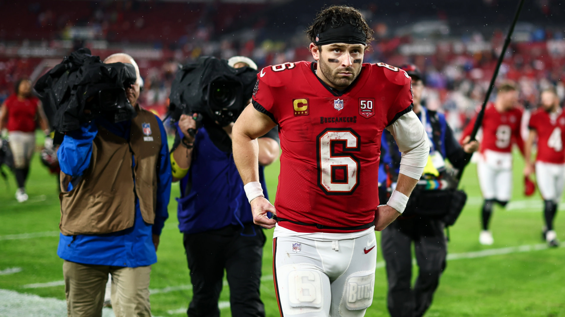 Buccaneers QB Baker Mayfield Calls Out Former Coach Kevin Stefanski After Falcons Hire