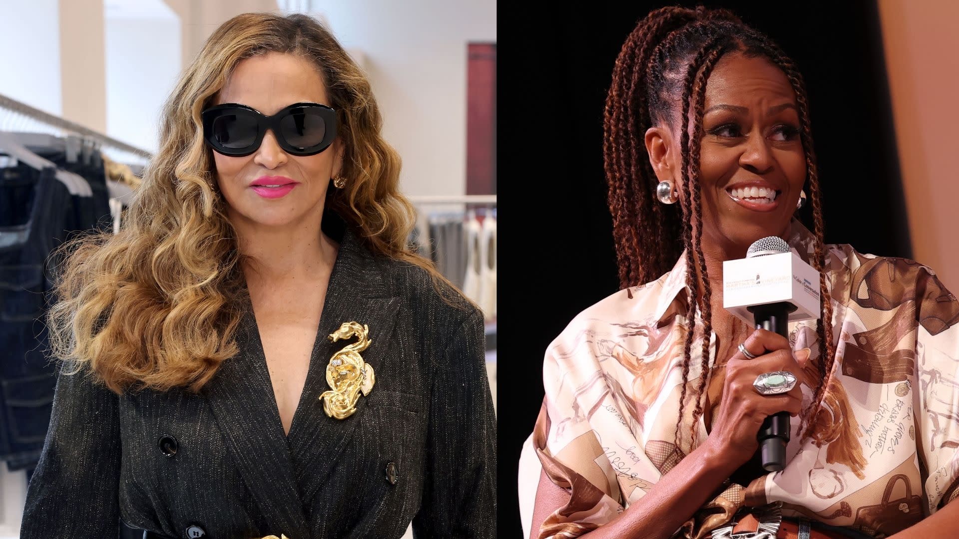 Tina Knowles Salutes Michelle Obama As 'Becoming' Continues Netflix Reign