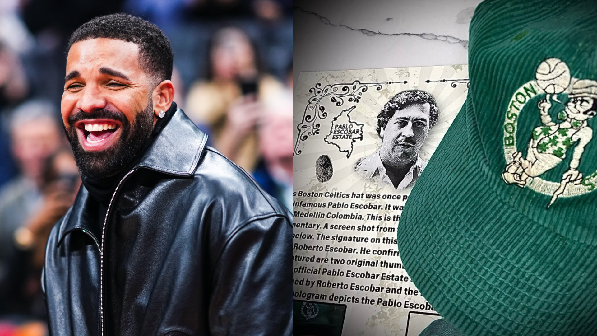 Drake Seemingly Confirms He Purchased Boston Celtics Hat Once Owned by ...