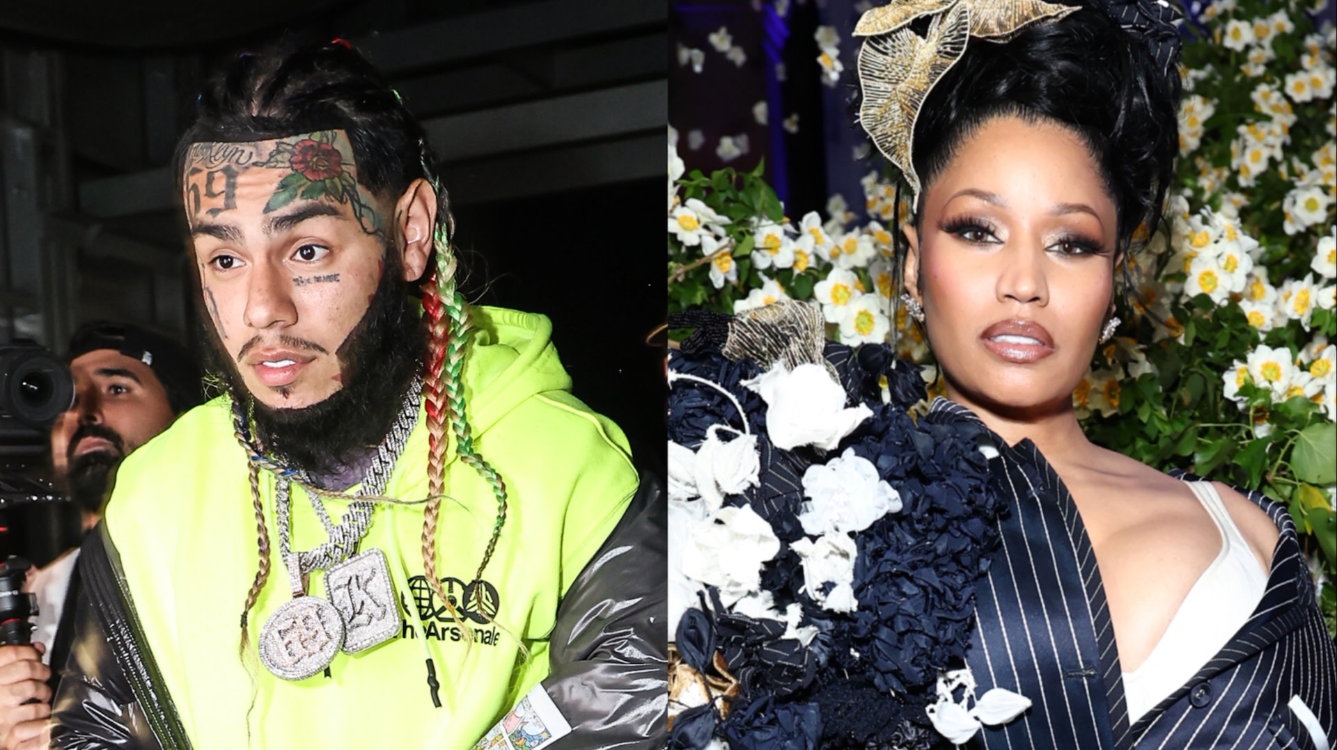 6ix9ine and Nicki Minaj