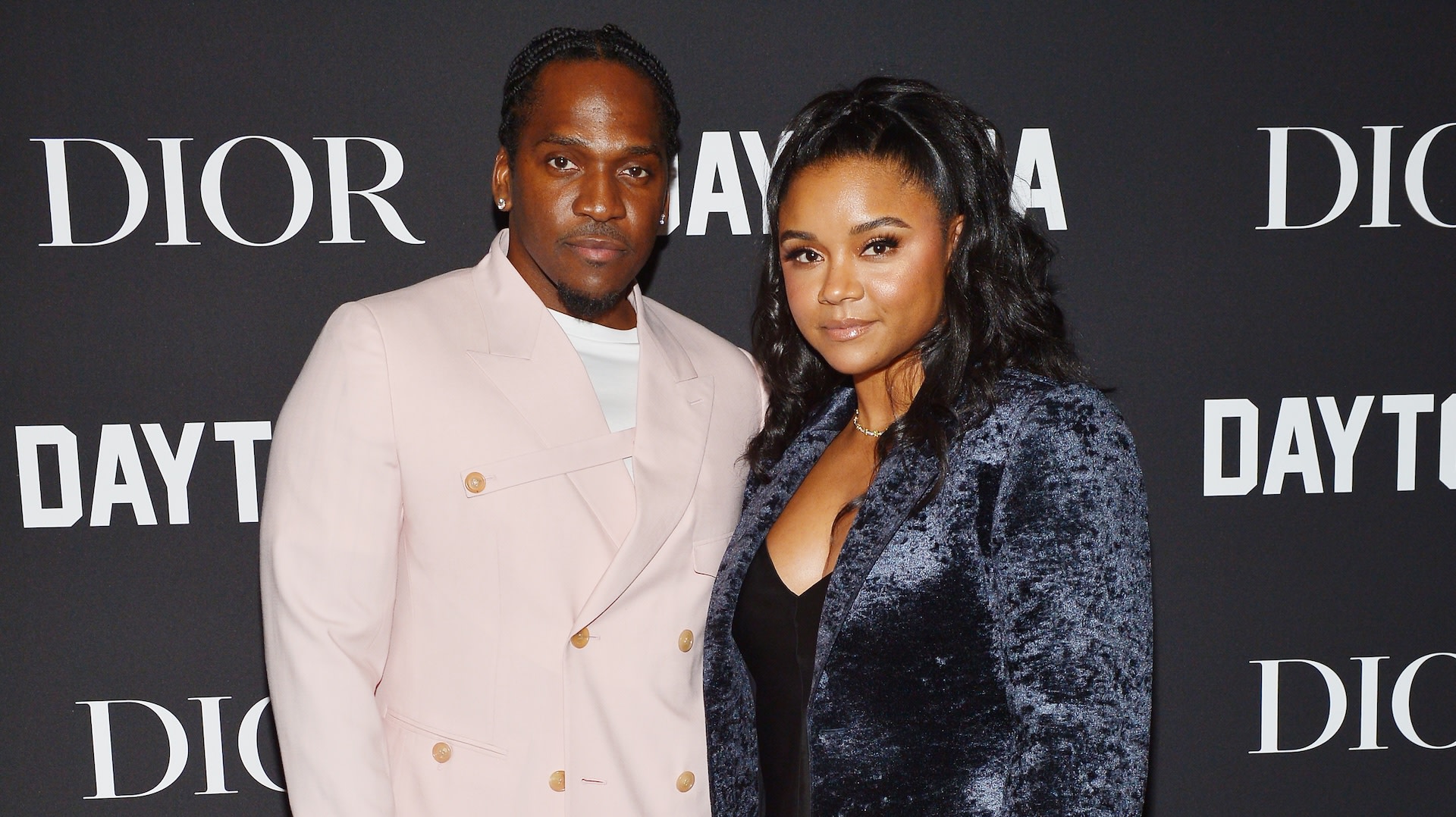 Pusha T and Virginia Thornton