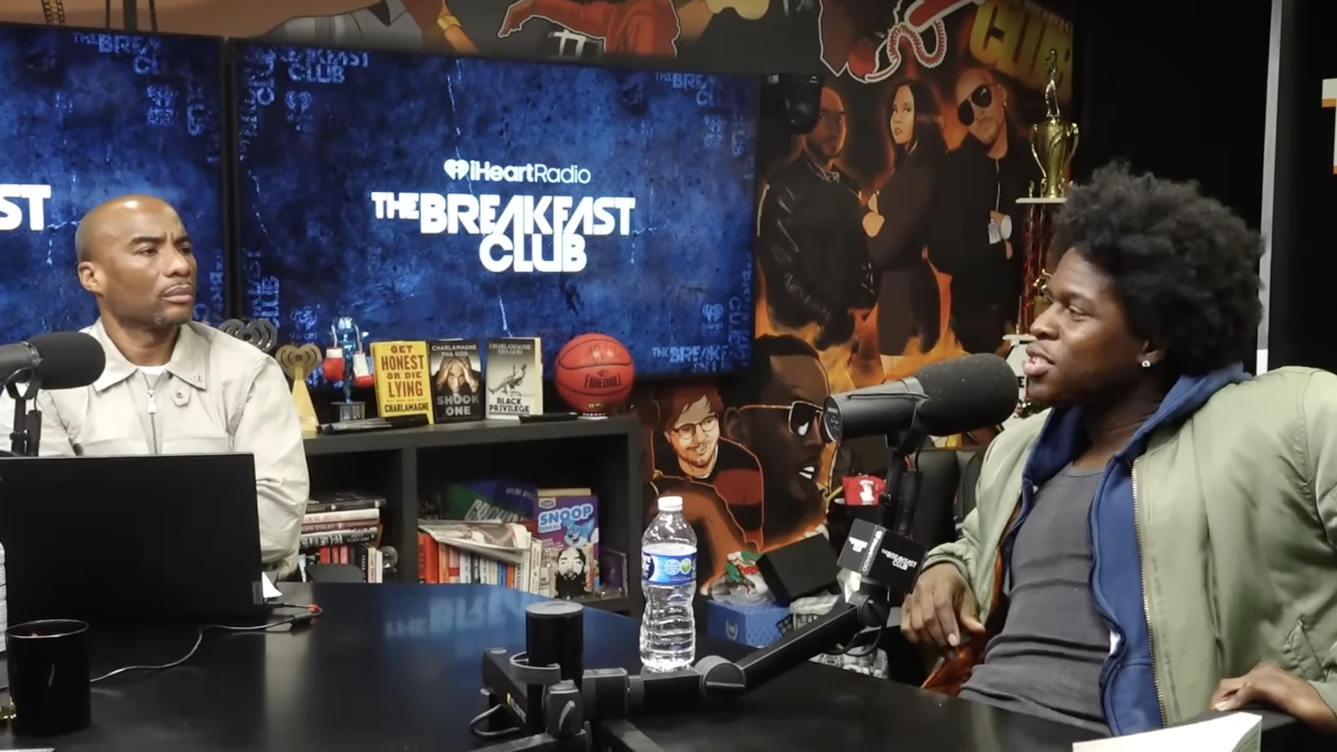 Charlamagne Tha God Tells Daniel Caesar His Look Gives 'Homeless Aesthetic'