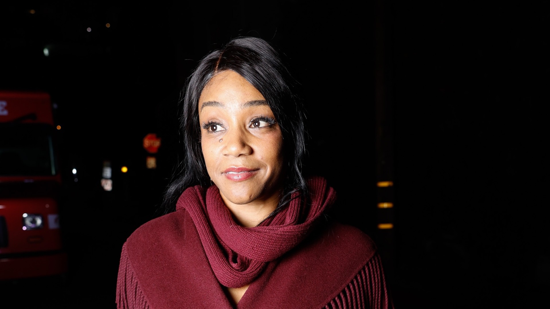 Tiffany Haddish is seen arriving to the Vas J Morgan and Michael Braun 2025 annual Halloween party.