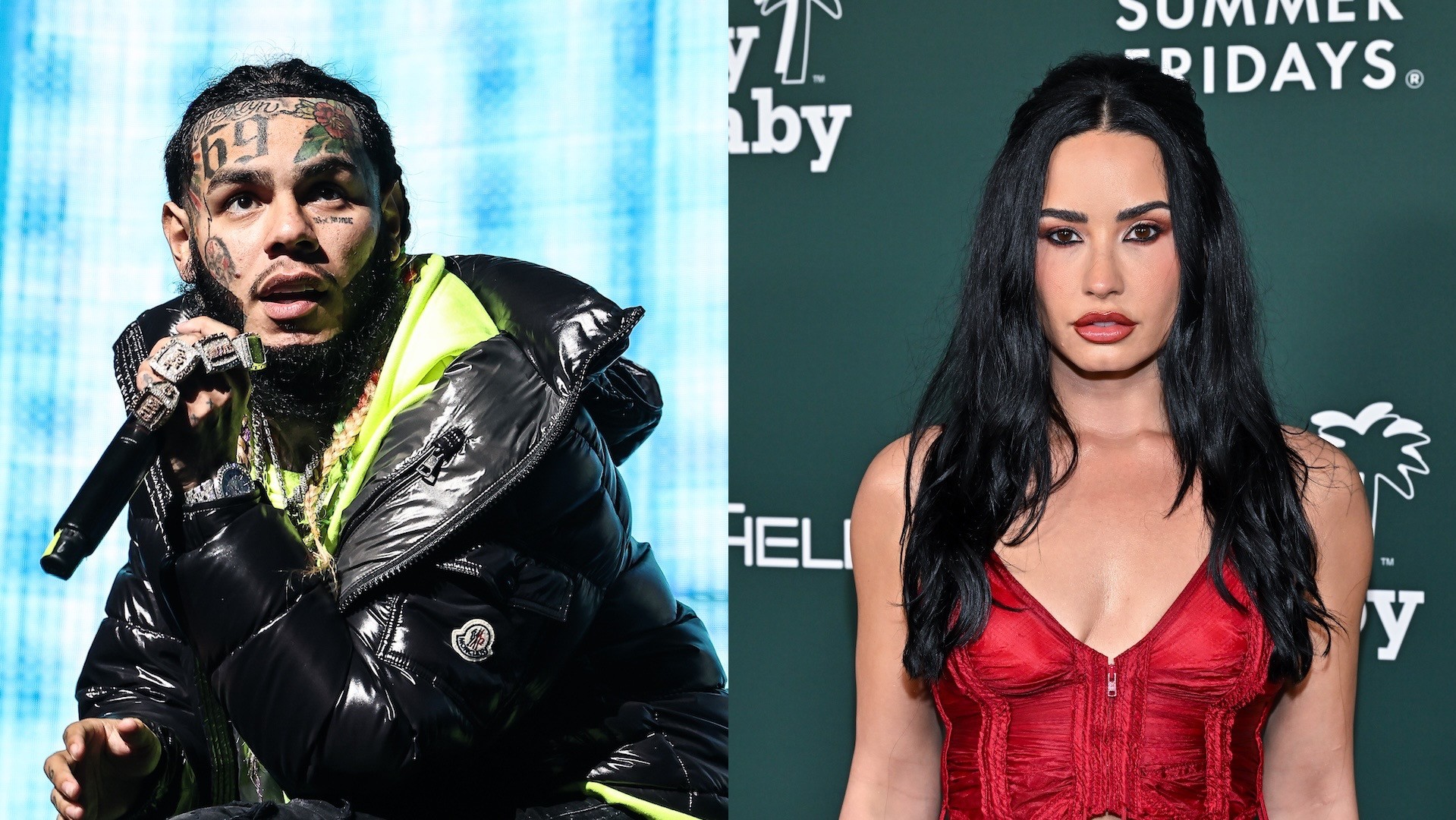 6ix9ine Jokingly Suggests Sending Demi Lovato Drugs to ‘Make Her Relapse’