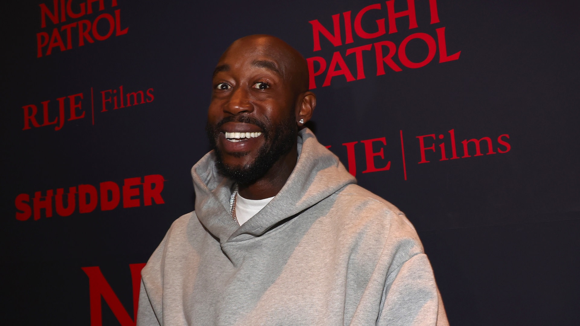 Freddie Gibbs attends "Night Patrol" Special Screening.