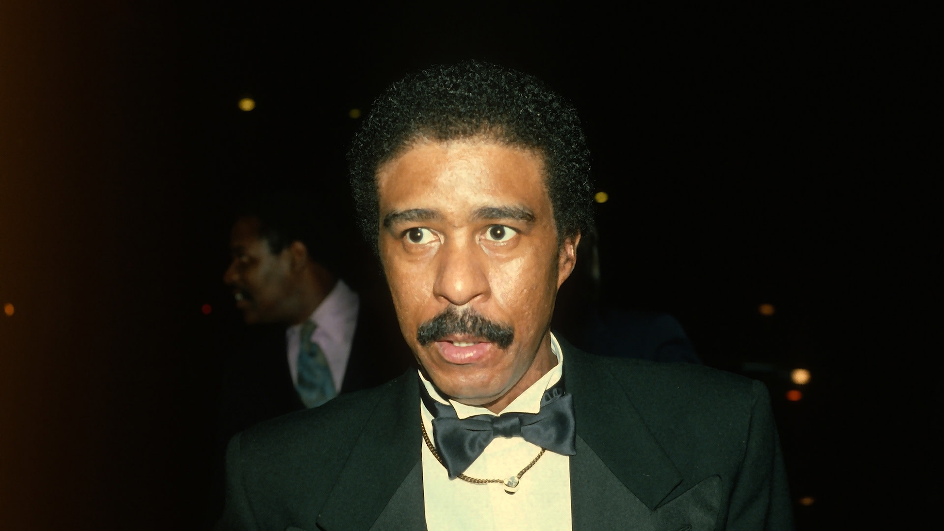 Richard Pryor is photographed at 'Night of 100 Stars' event March 8, 1982 in New York City.