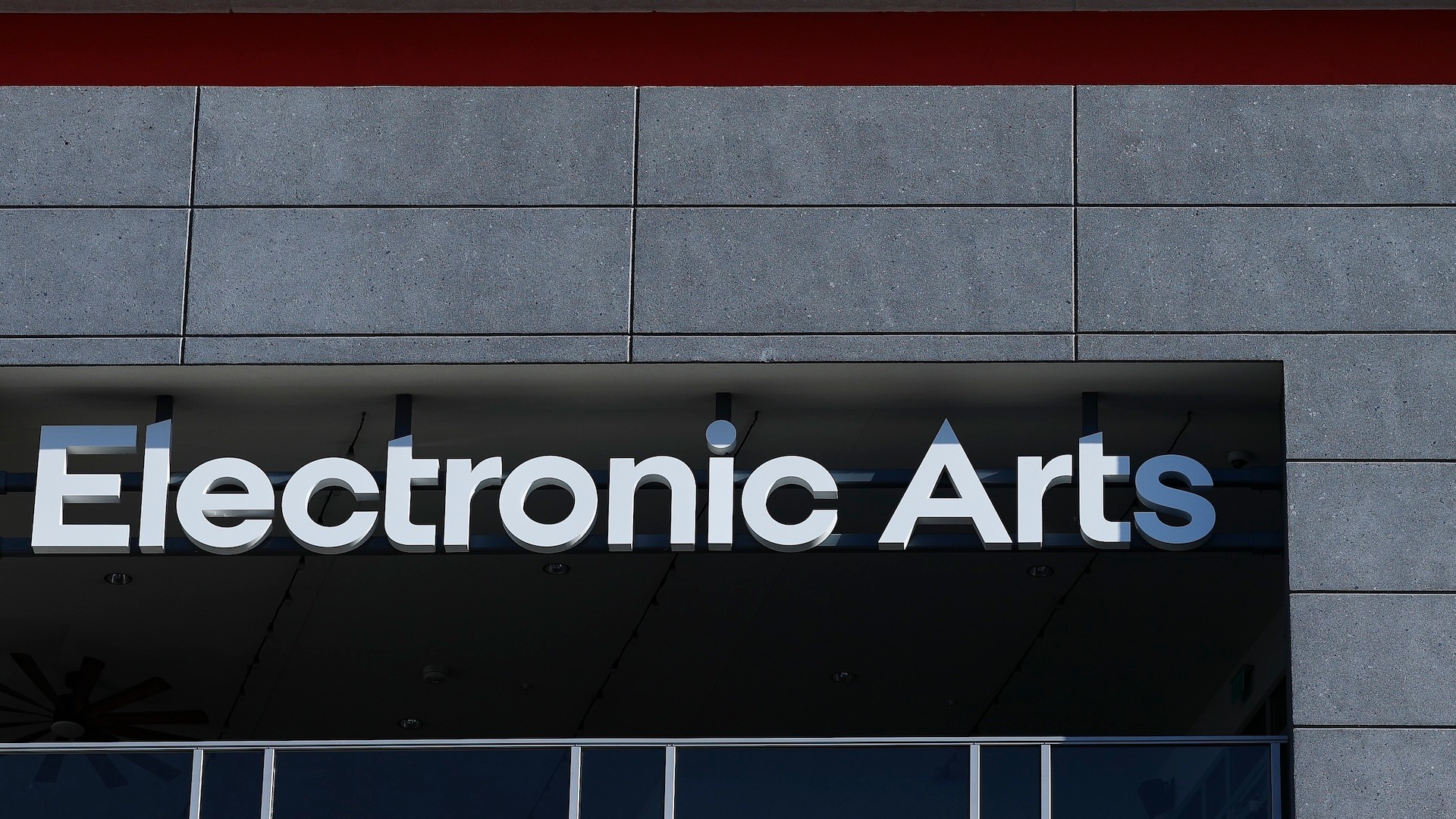 Signage for Electronic Arts on the outside of an office building on January 31, 2025 in Orlando, Florida