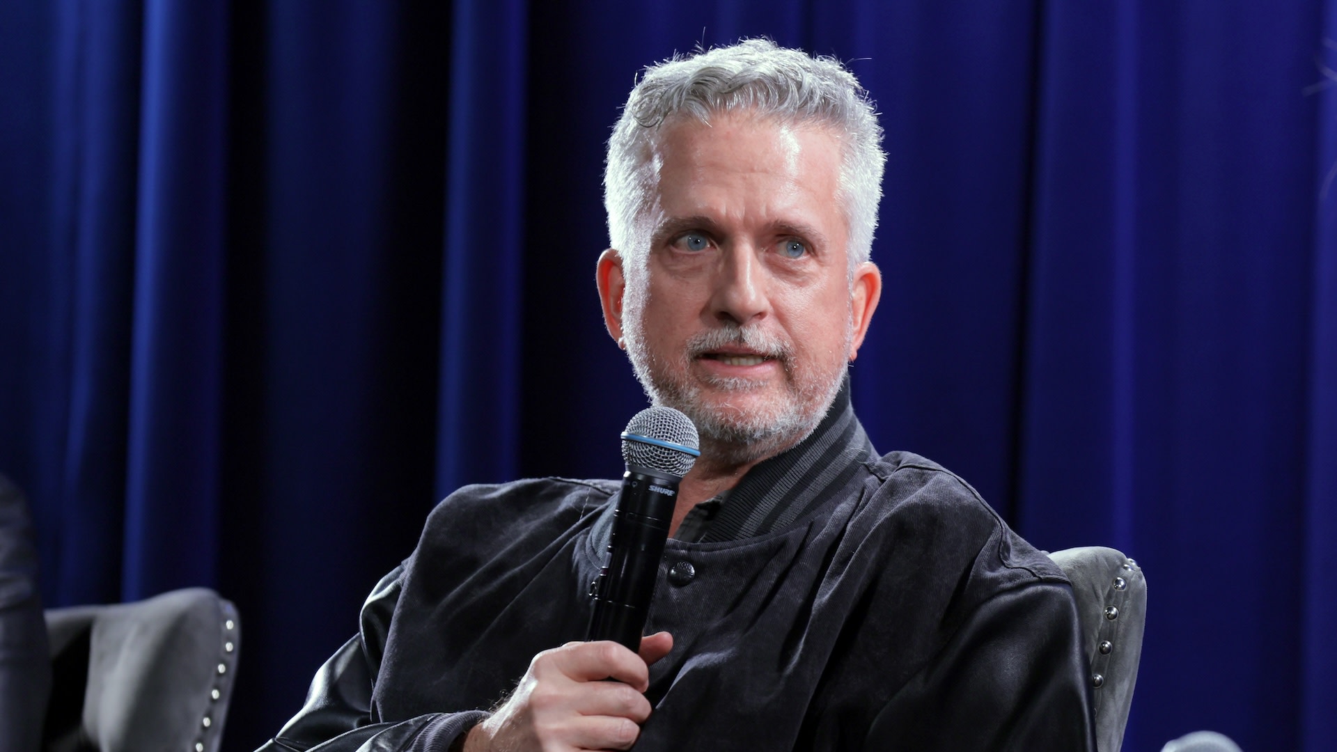 Bill Simmons speaks onstage at Reel To Reel: It's Never Over, Jeff Buckley.