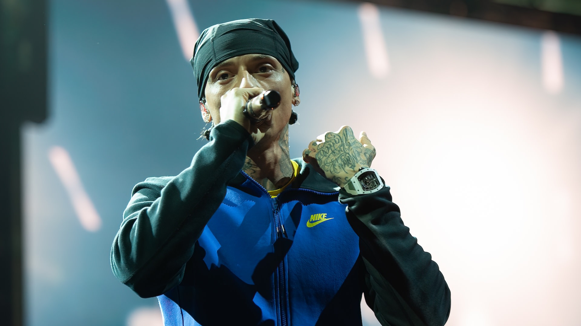 Central Cee Swaps Out His Customary Nike Tech for a Quart…