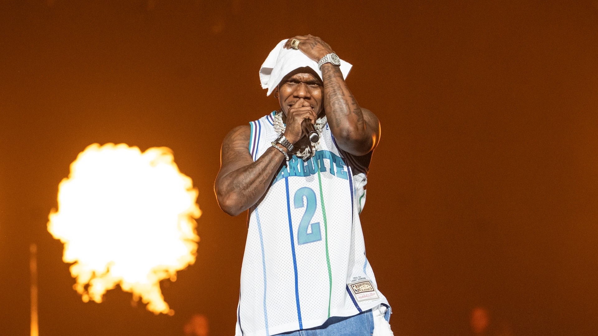 Dababy performs during DaBaby & Friends - Billion Dollar Baby Birthday Bash.