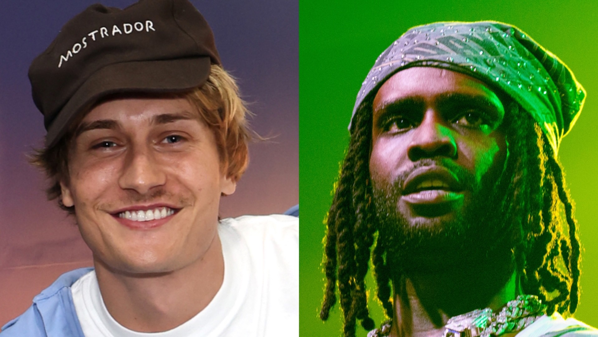 (L-R) Cole Bennett and Chief Keef.