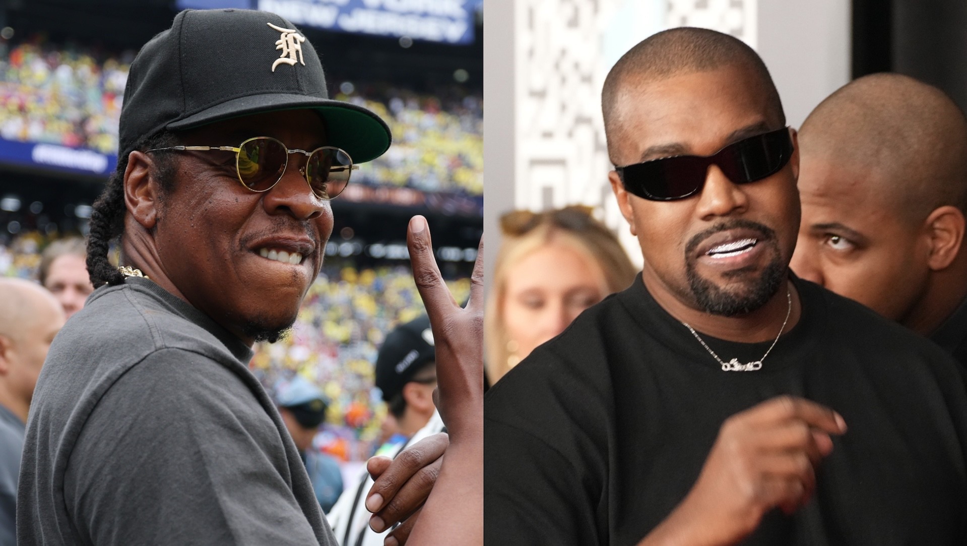 Jay-Z and Kanye West