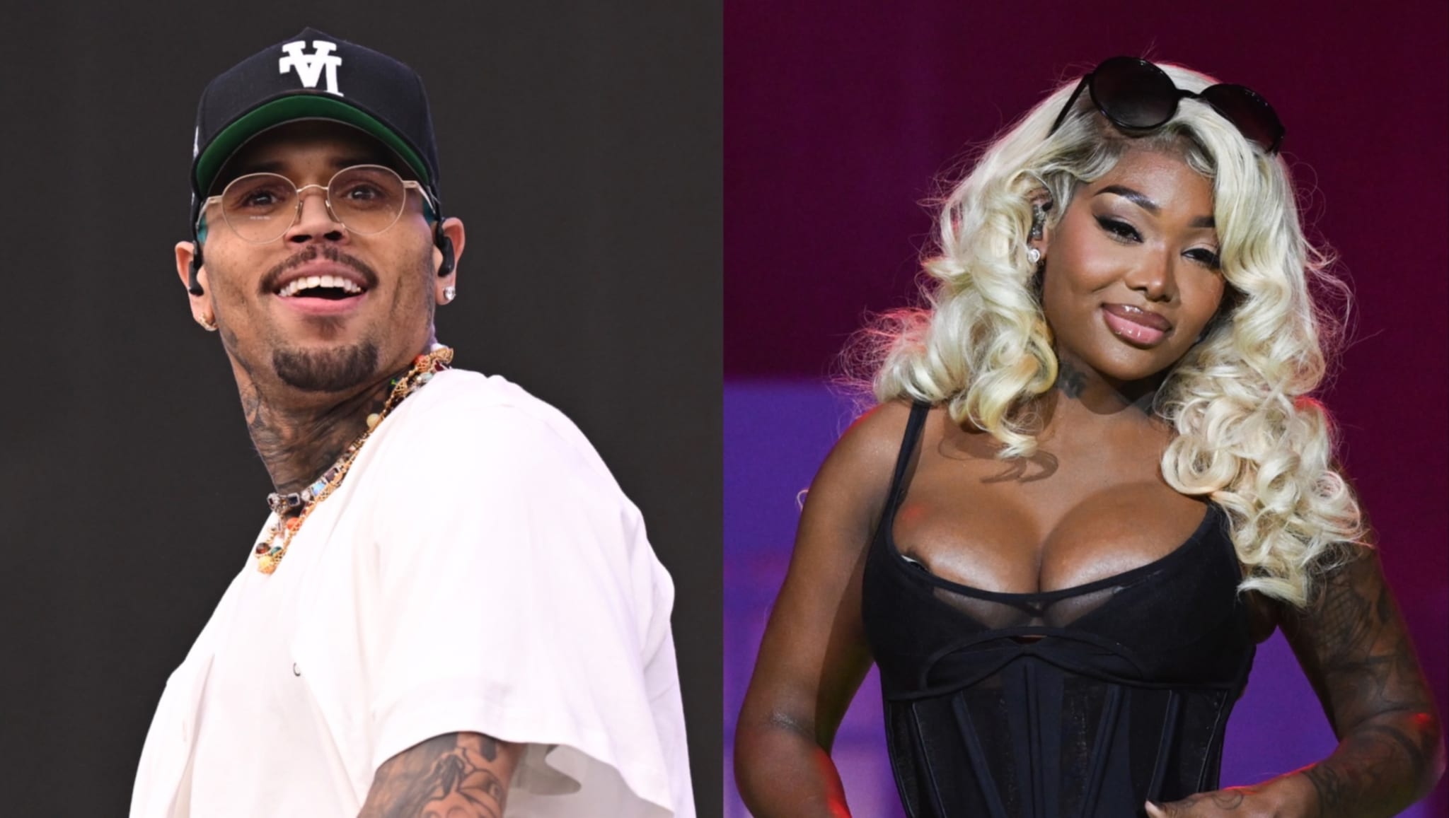 Chris Brown and Summer Walker