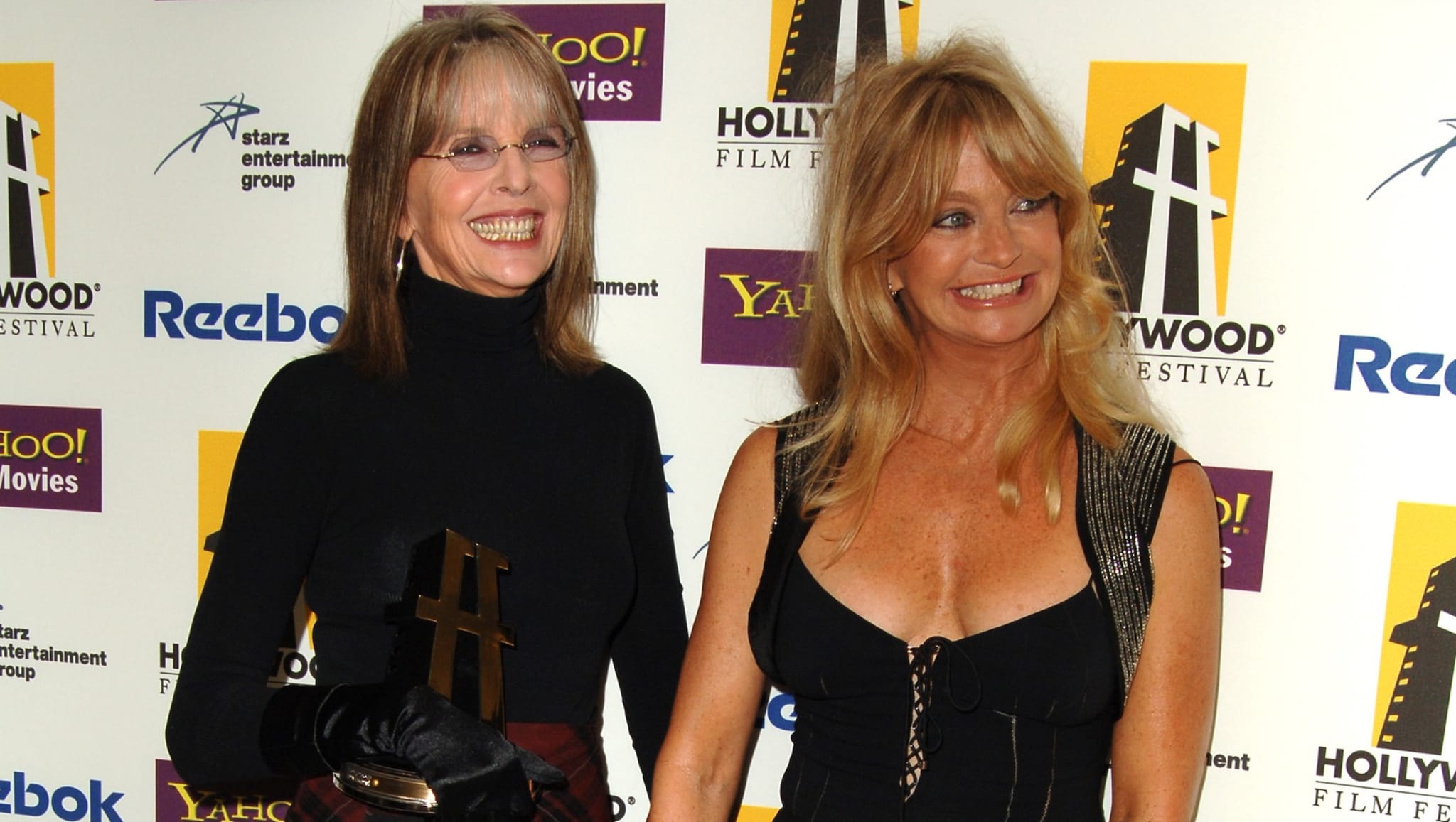 Diane Keaton and Goldie Hawn