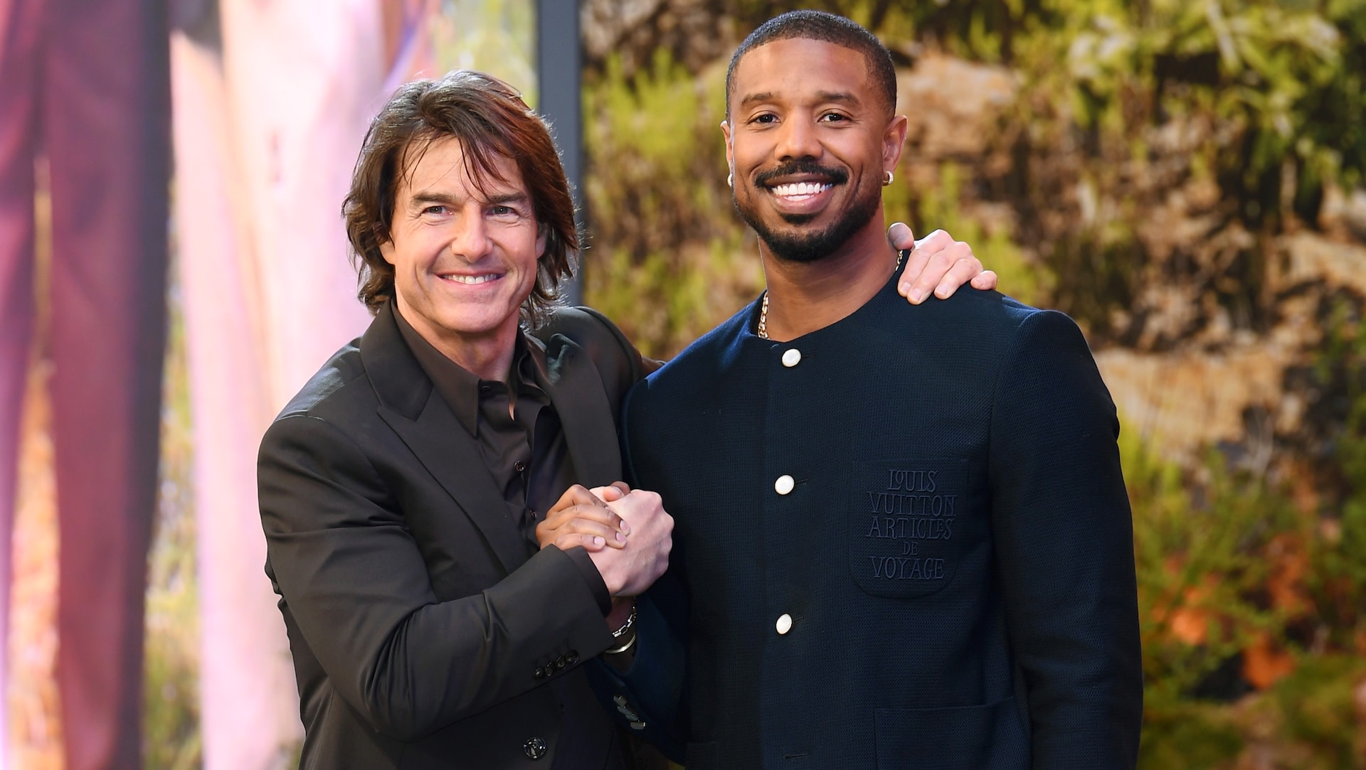 Tom Cruise and Michael B. Jordan