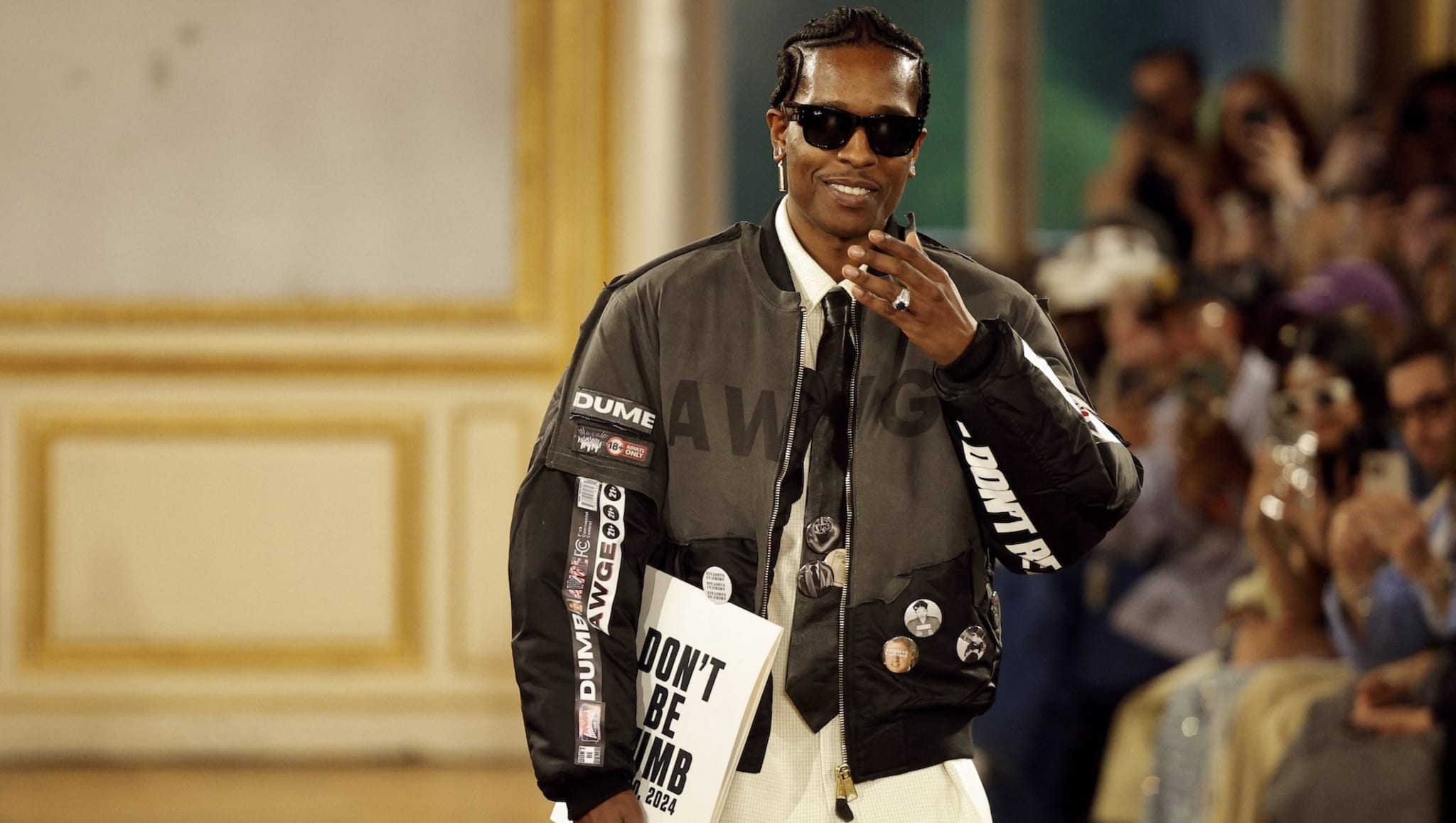 Rihanna Supports ASAP Rocky’s ‘Don’t Be Dumb’ Cover Art R...