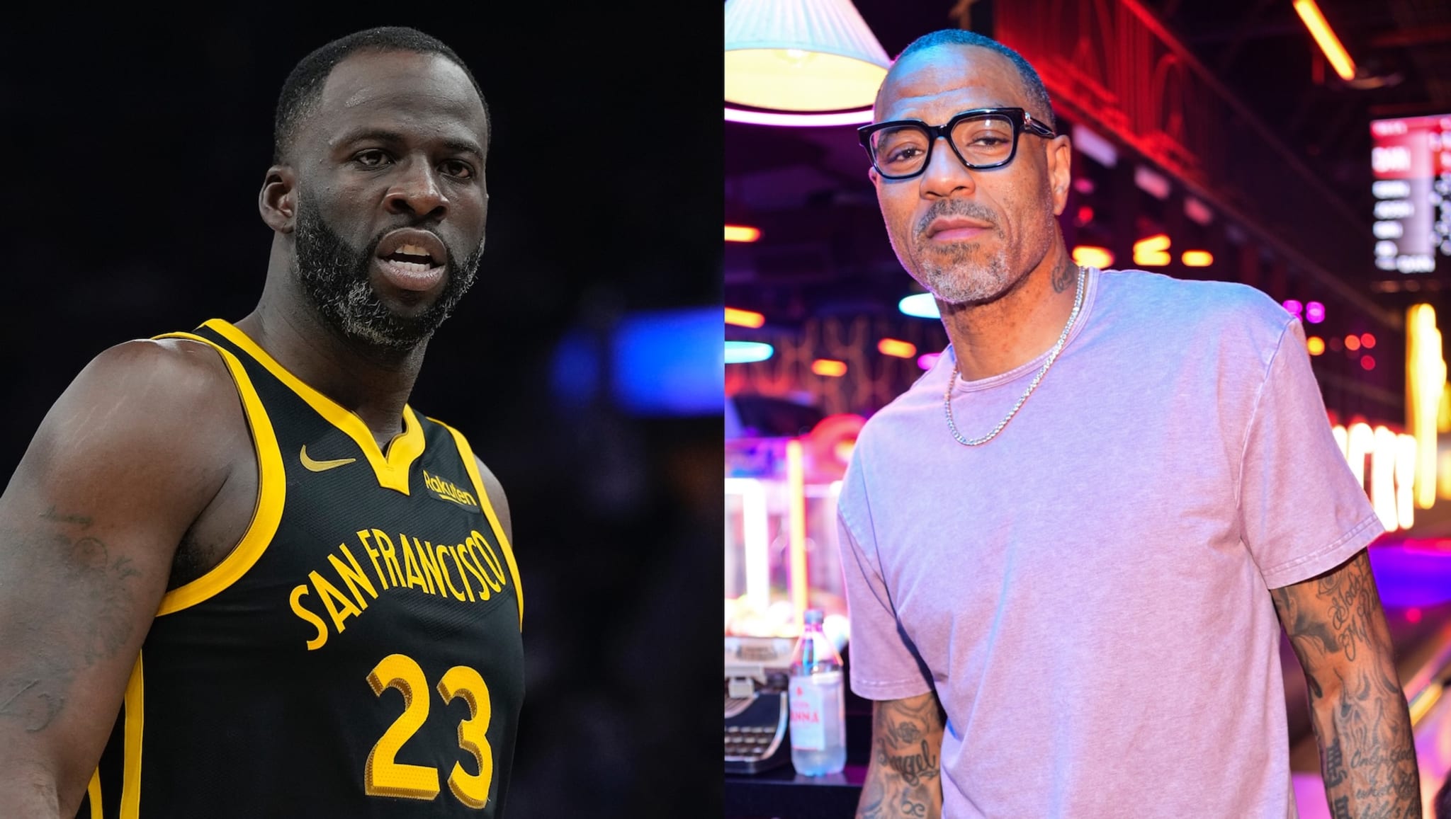Draymond Green and Kenyon Martin